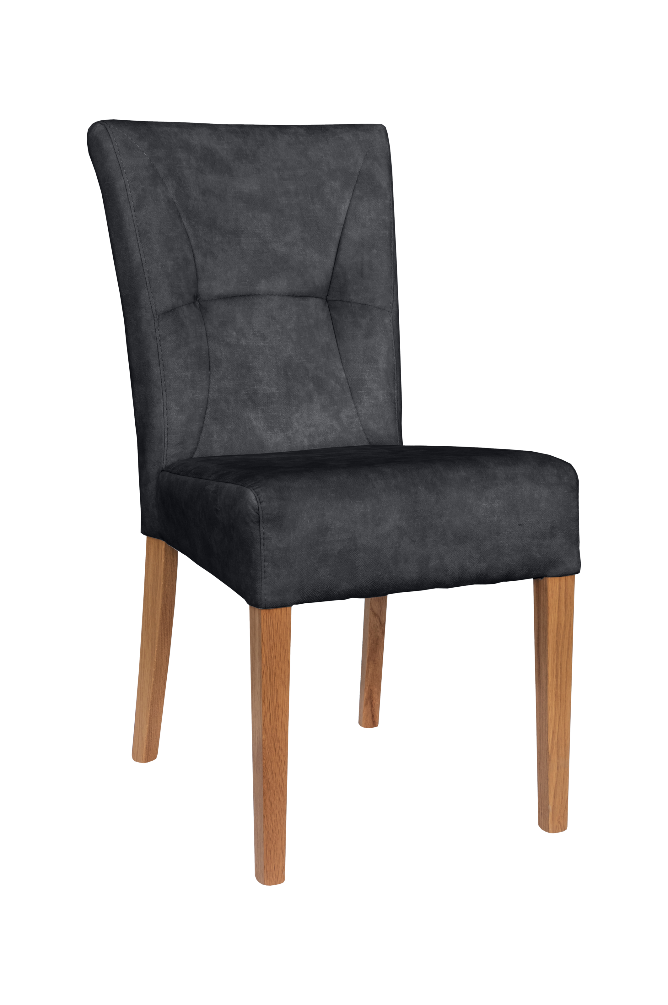 Home affaire 4-Fußstuhl "Henry" (Set) 2 Stk. Samtvelours Sitz und Rücken ge günstig online kaufen
