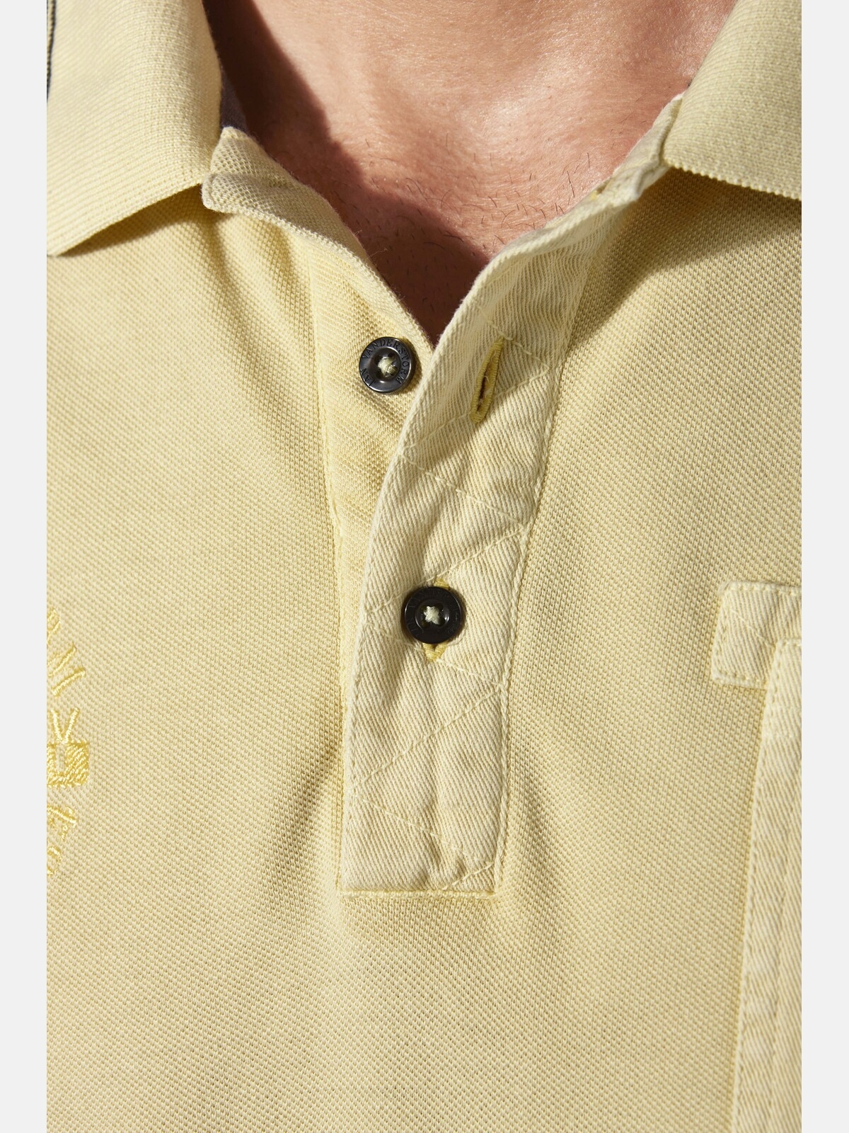 Jan Vanderstorm Poloshirt »Poloshirt GUNHELM«, (1 tlg.), mit Brusttasche