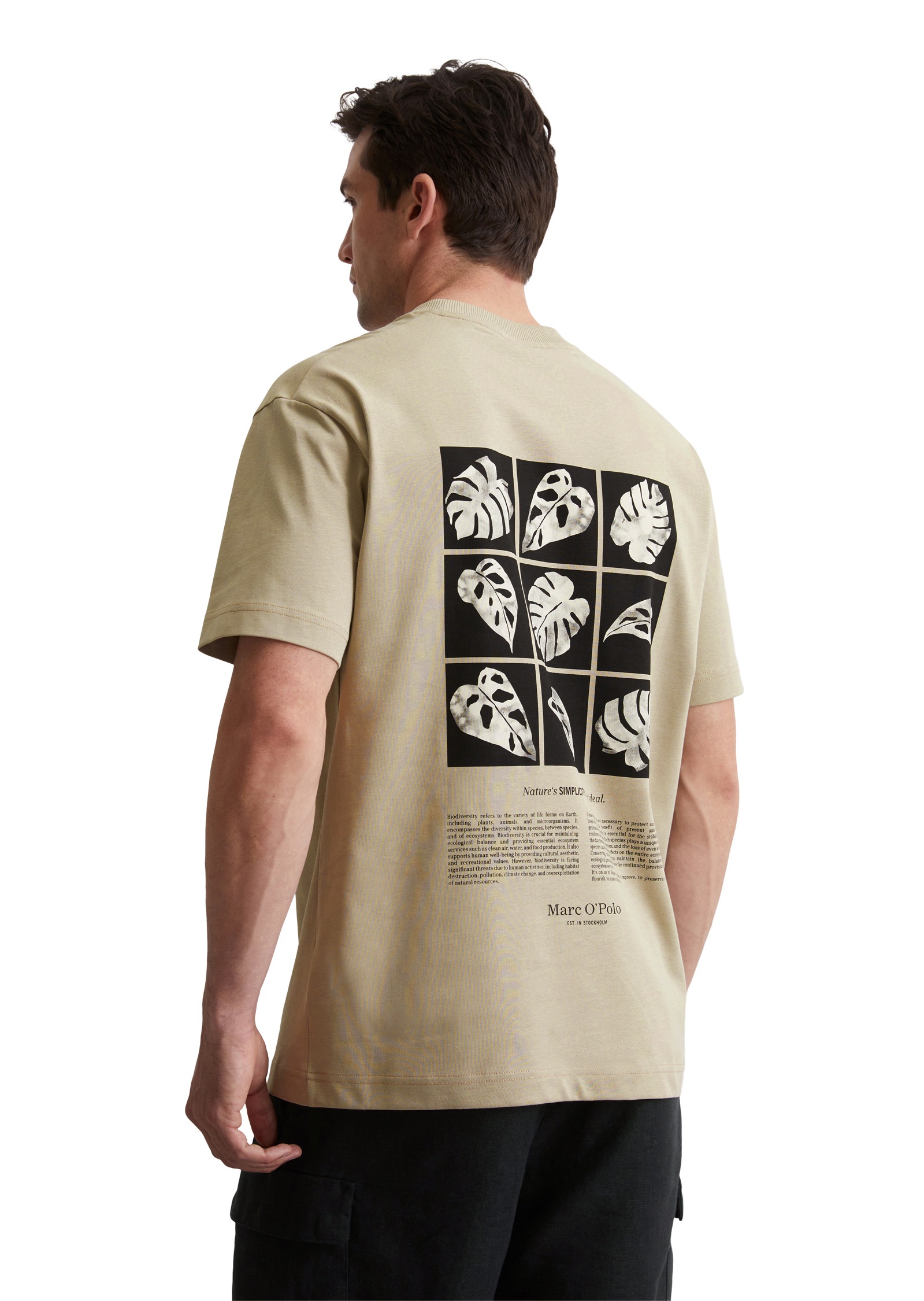 Marc OPolo T-Shirt mit großem Rückenprint günstig online kaufen