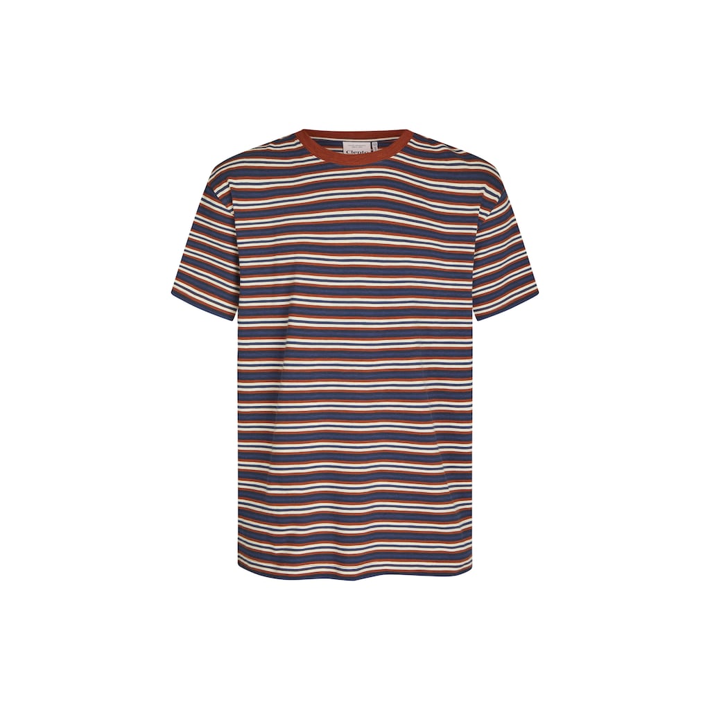 Cleptomanicx T-Shirt »Hugger Stripe« mit trendigem Streifenmuster SV9762