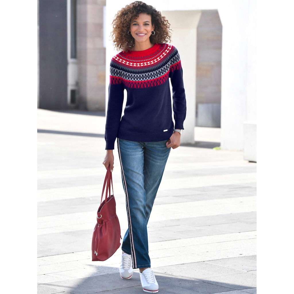 Casual Looks Norwegerpullover »Pullover«