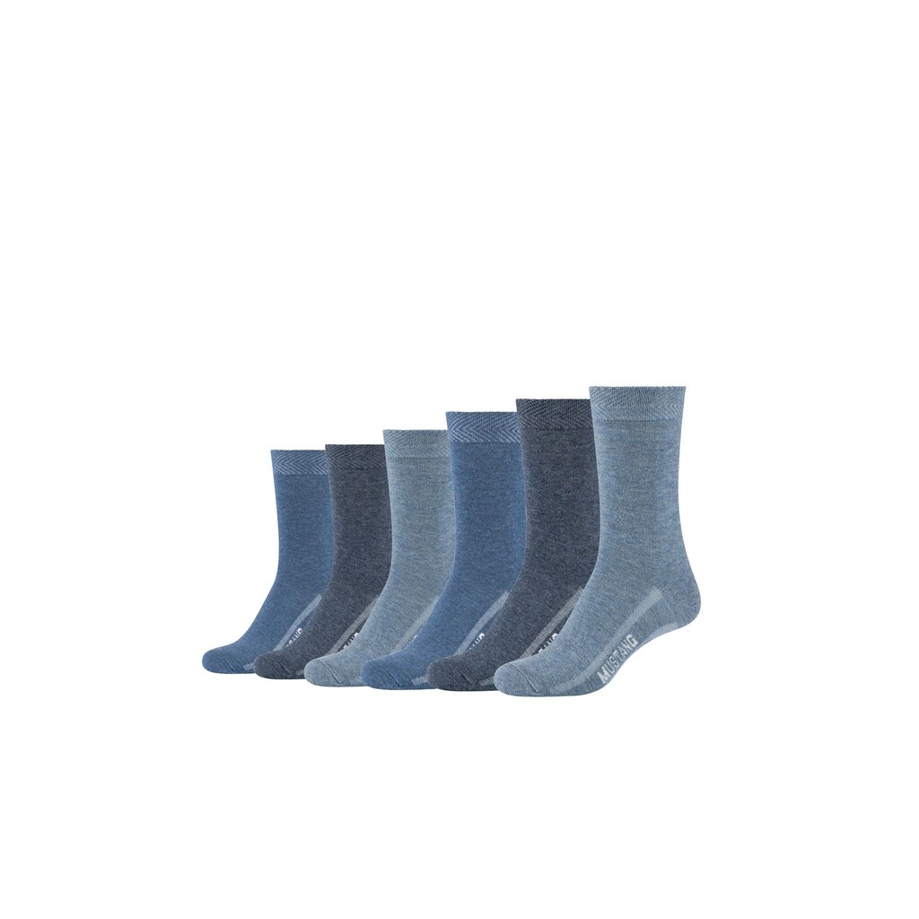 MUSTANG Socken »Socken 6er Pack«