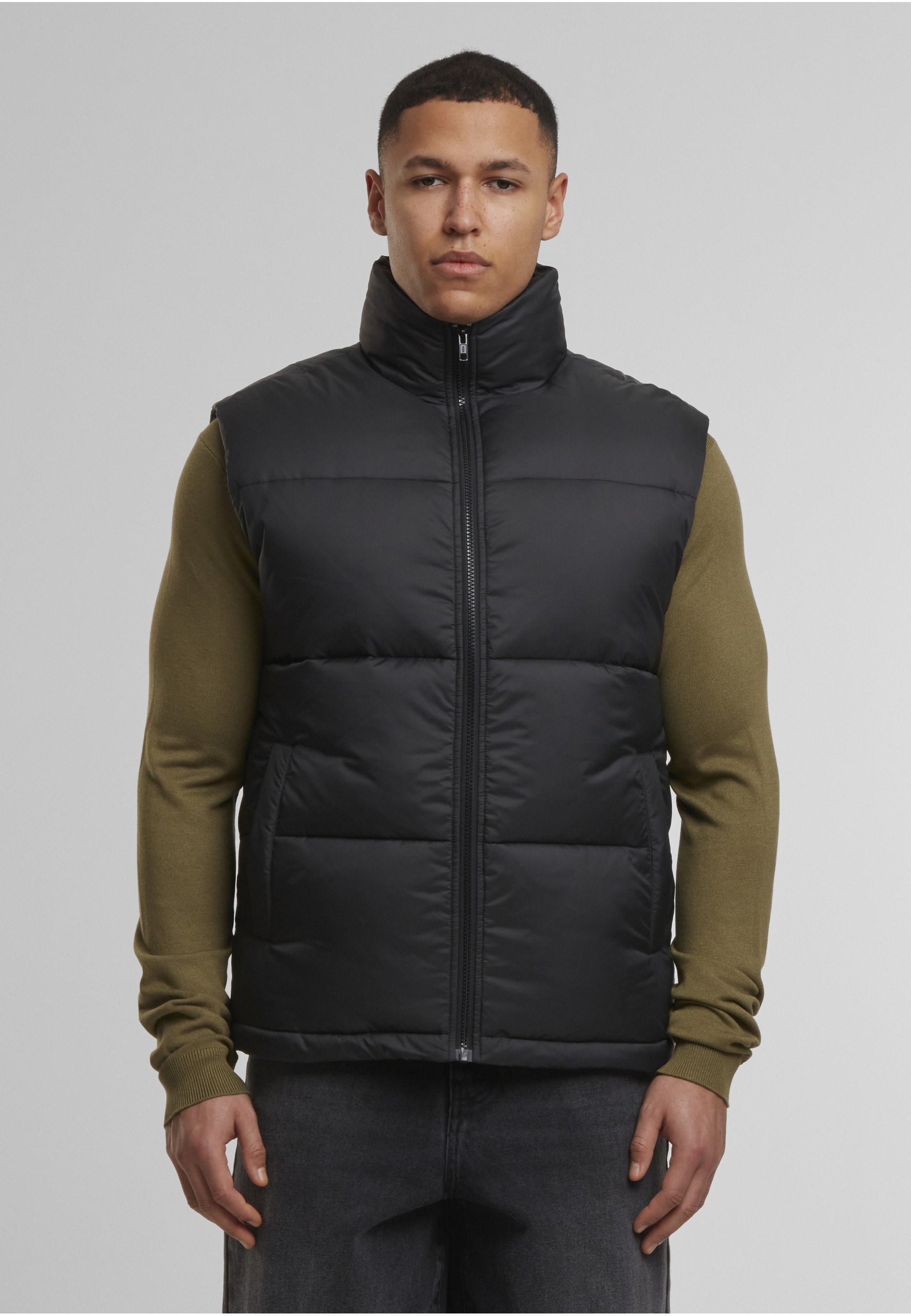 URBAN CLASSICS Steppweste »Urban Classics Basic Puffer Vest« 1 Stk.
