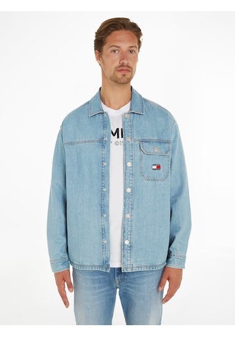 Jeanshemd »TJM ESSENTIAL DENIM OVERSHIRT«, mit knöpfbarer Brusttasche