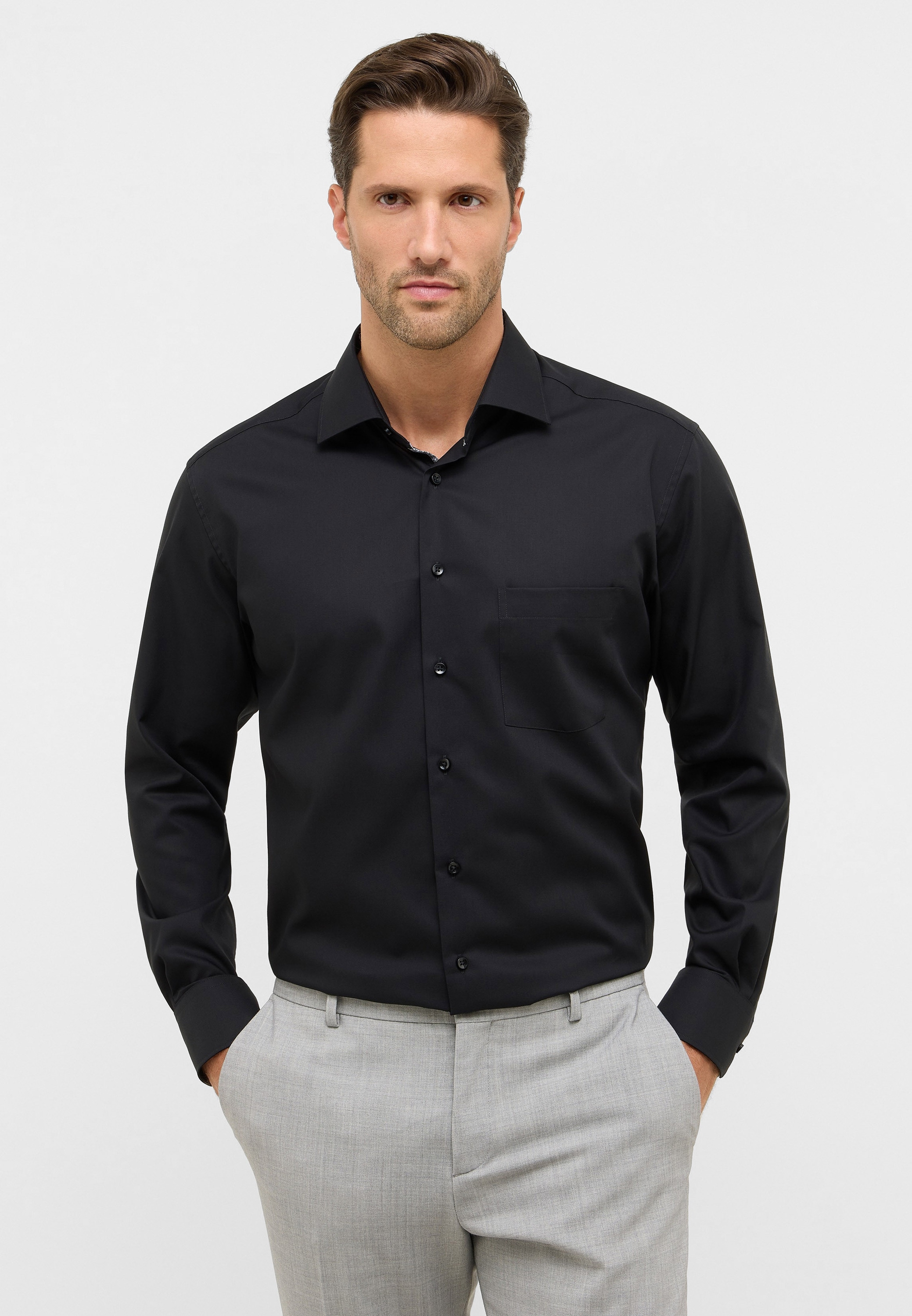 Eterna Langarmhemd NON IRON (bügelfrei) günstig online kaufen