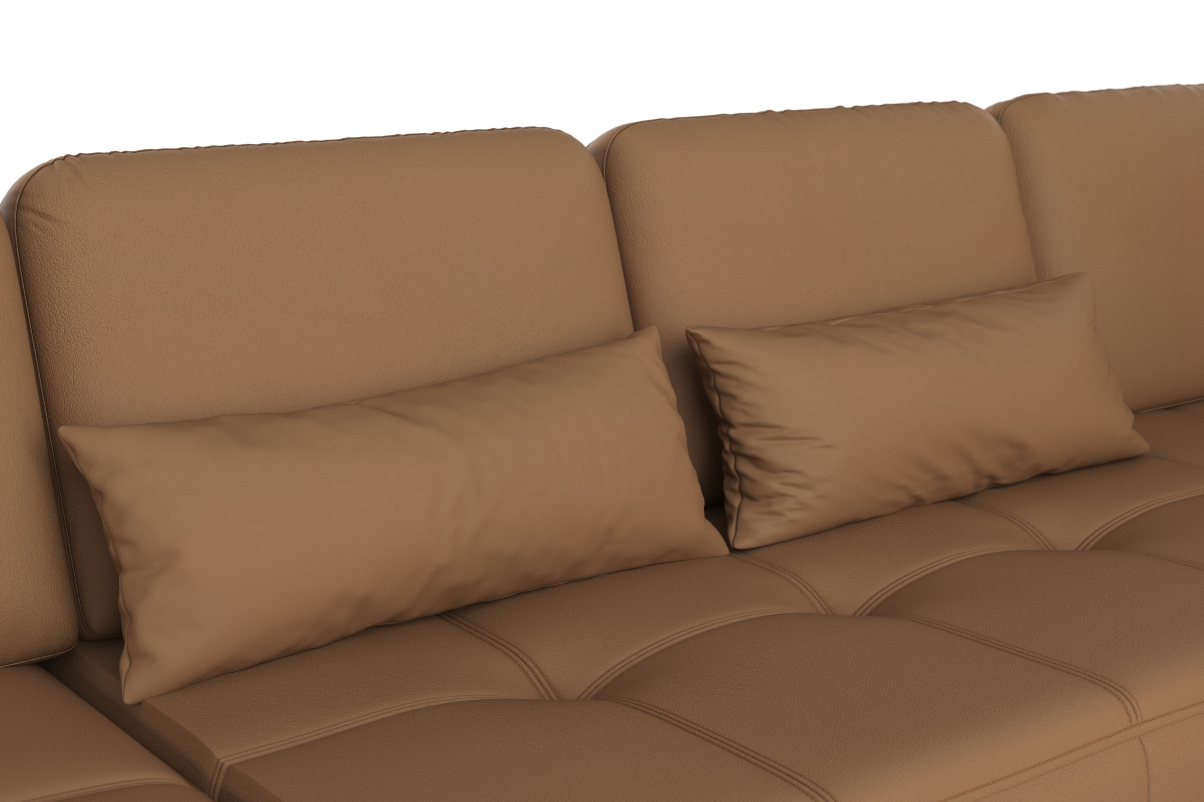 sit&more Wohnlandschaft »Bendigo U-Form«, inklusive Sitztiefenverstellung, Bodenfreiheit 12 cm, in 2 Fußfarben