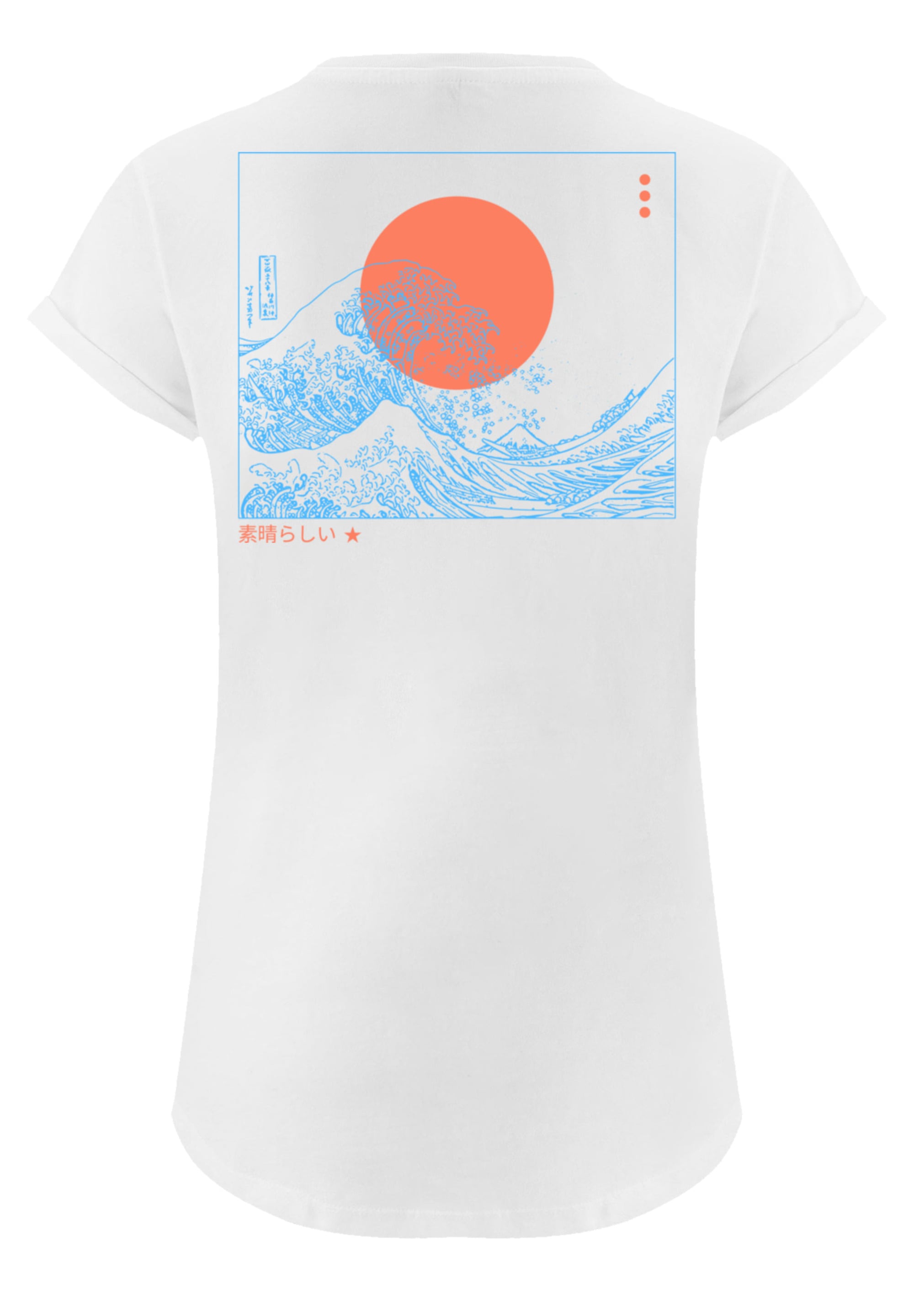F4NT4STIC T-Shirt »Kanagawa Welle Japan Welle«, Print für bestellen | BAUR | T-Shirts