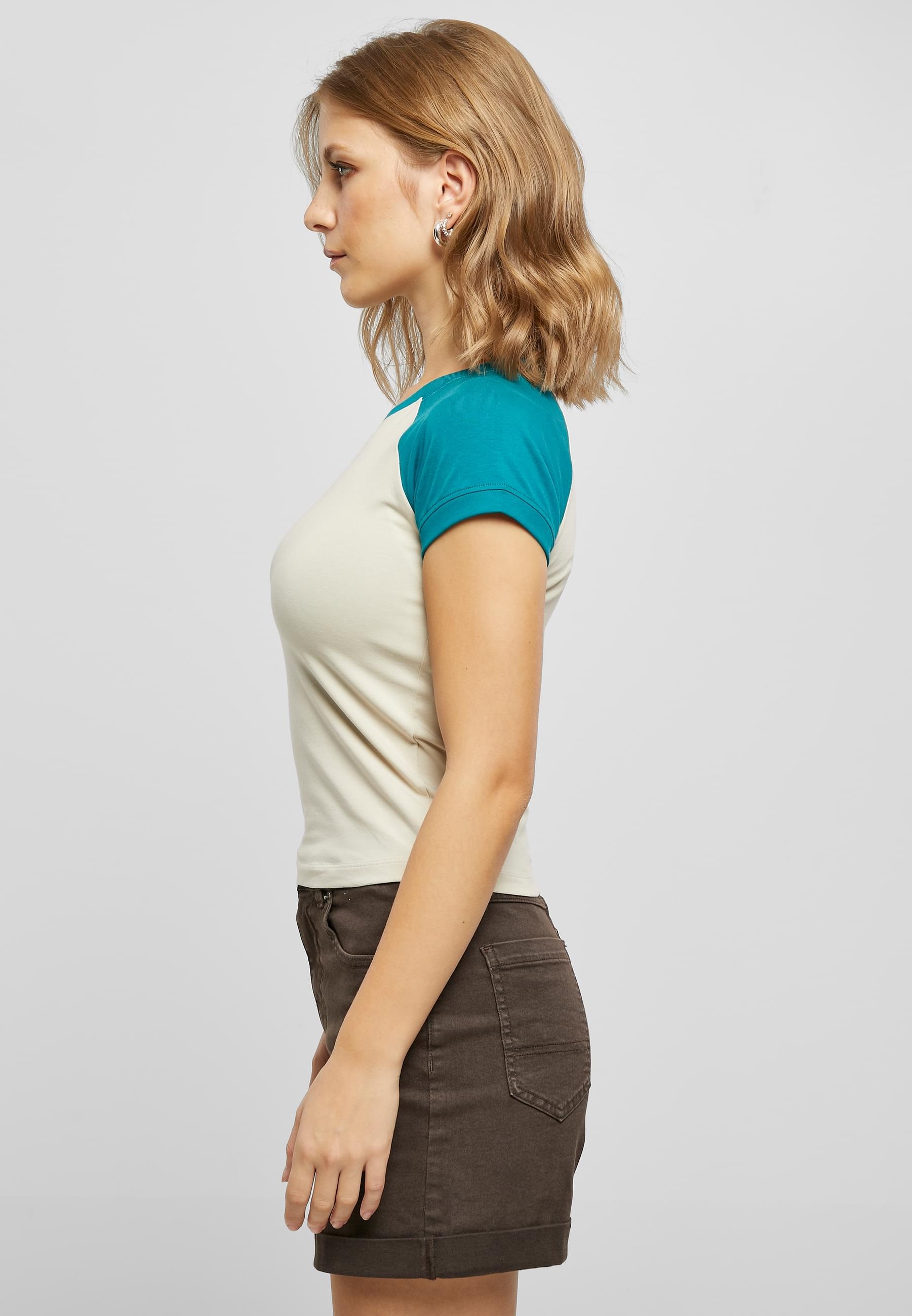 URBAN CLASSICS Kurzarmshirt »Urban Classics Damen«, (1 tlg.)