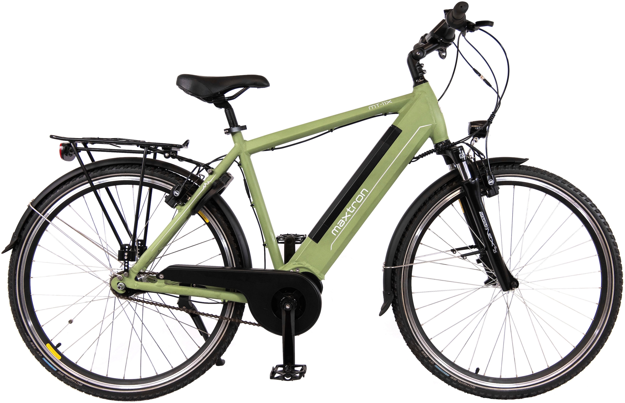 Maxtron E-Bike »MT 11X«, 7 Gang, Shimano, NEXUS, Mittelmotor 250 W, (mit Ringschloss),...