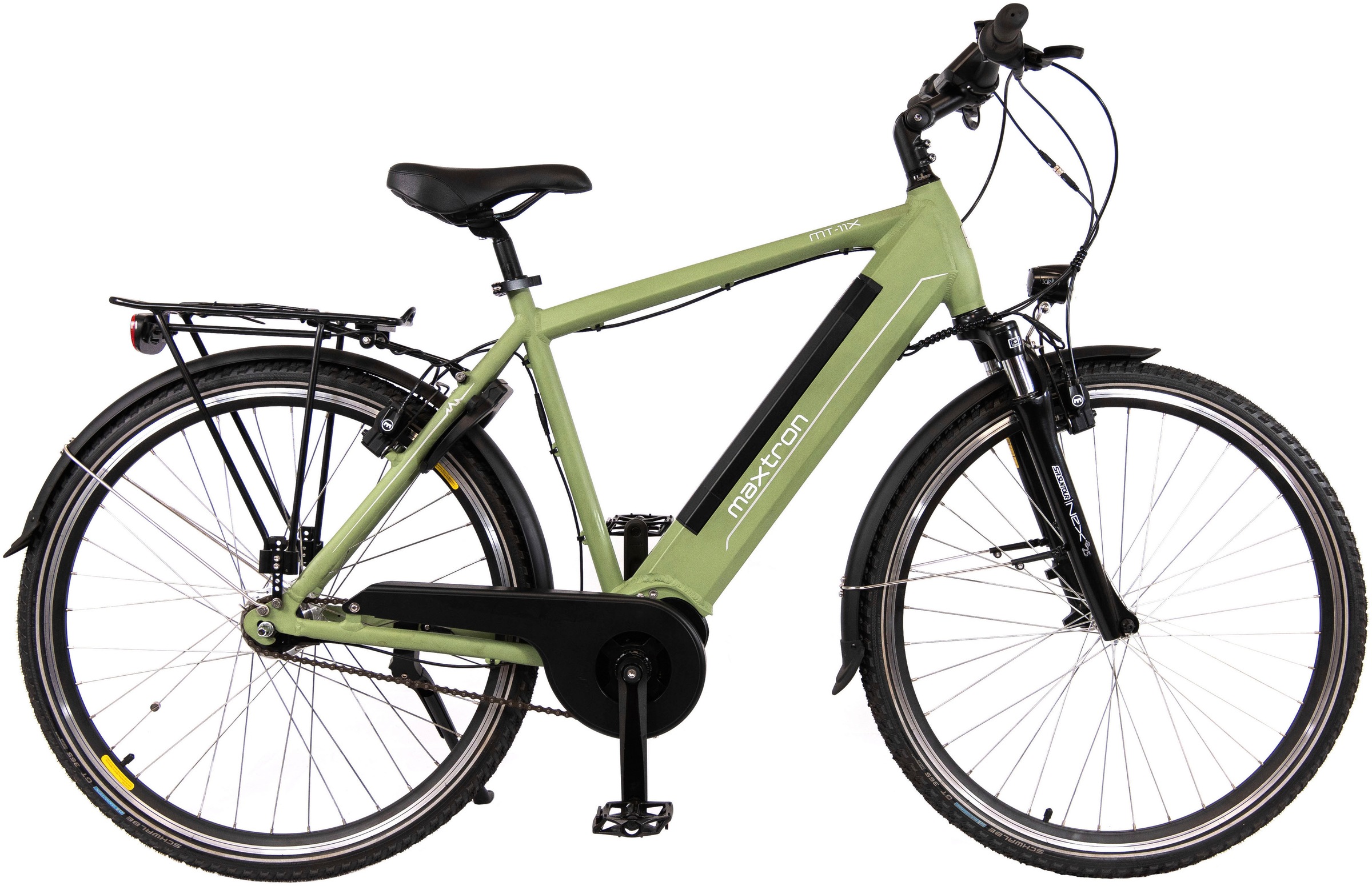 Maxtron E-Bike "MT 11X", 7 Gang, Shimano, NEXUS, Mittelmotor 250 W, (mit Ringschloss), Pedelec, Elektrofahrrad für Herre