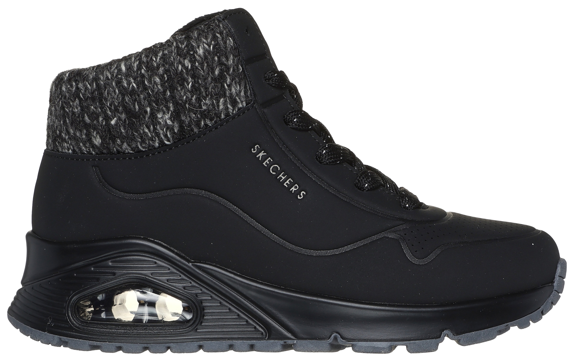 Skechers Kids Sneaker »Uno Gen1 - Darling Daze«, Schnürboots, Winterstiefel, High Top Sneaker mit Warmfutter