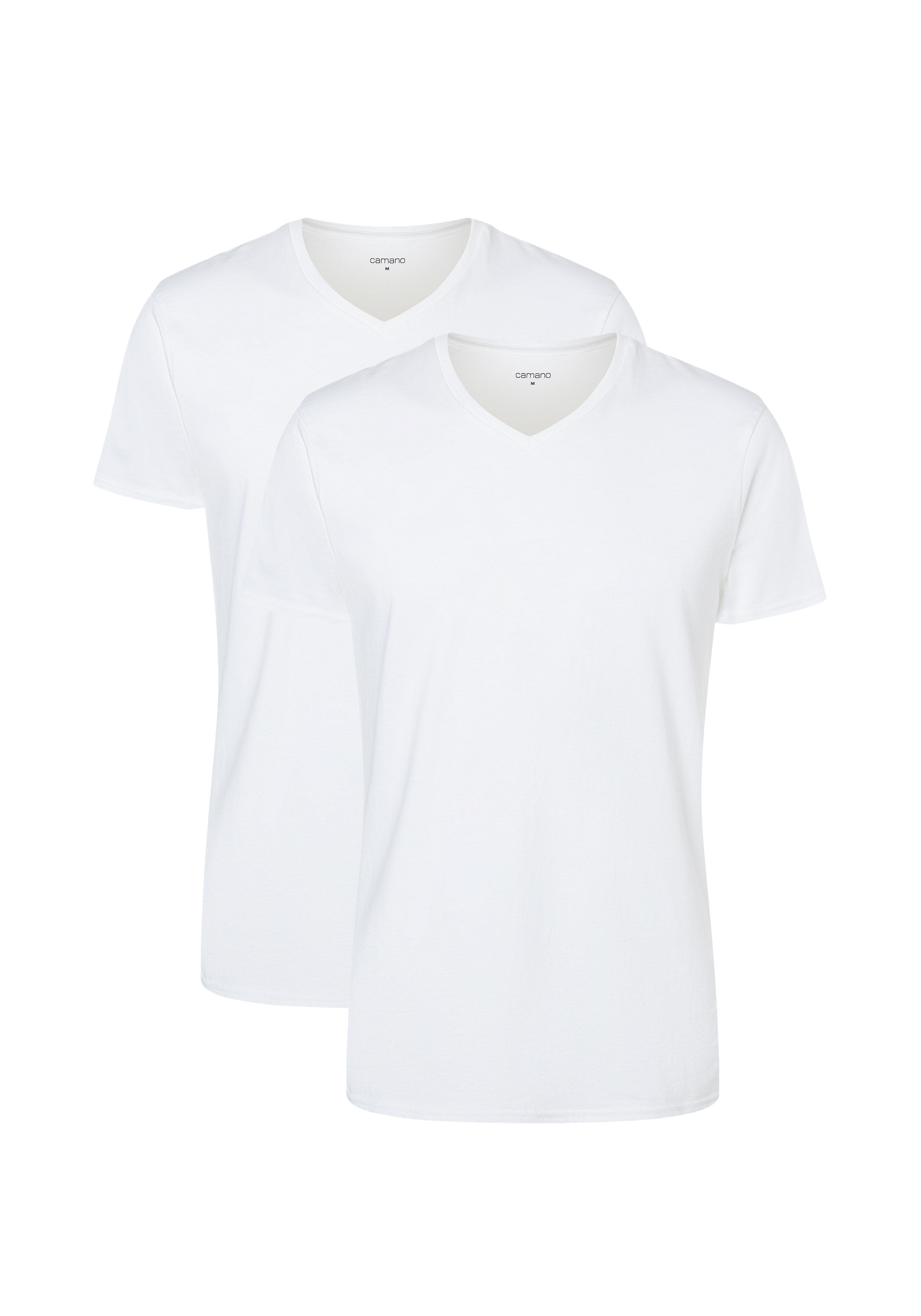 Thumbnail - Camano T-Shirt "comfort", (2er Pack), mit V-Ausschnitt