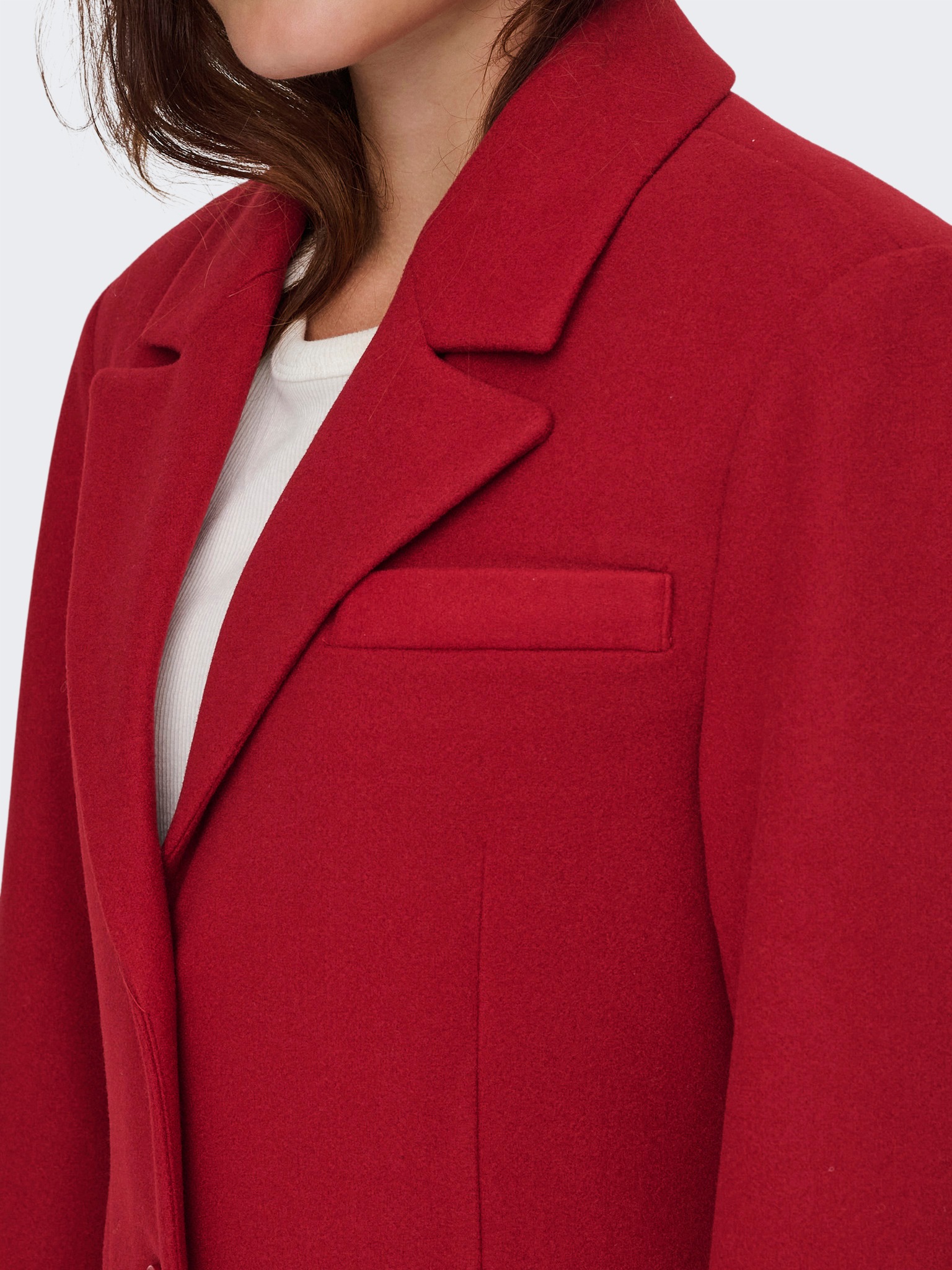 ONLY Langmantel "ONLNANCY LIFE LONG FITTED COAT CC OTW" günstig online kaufen