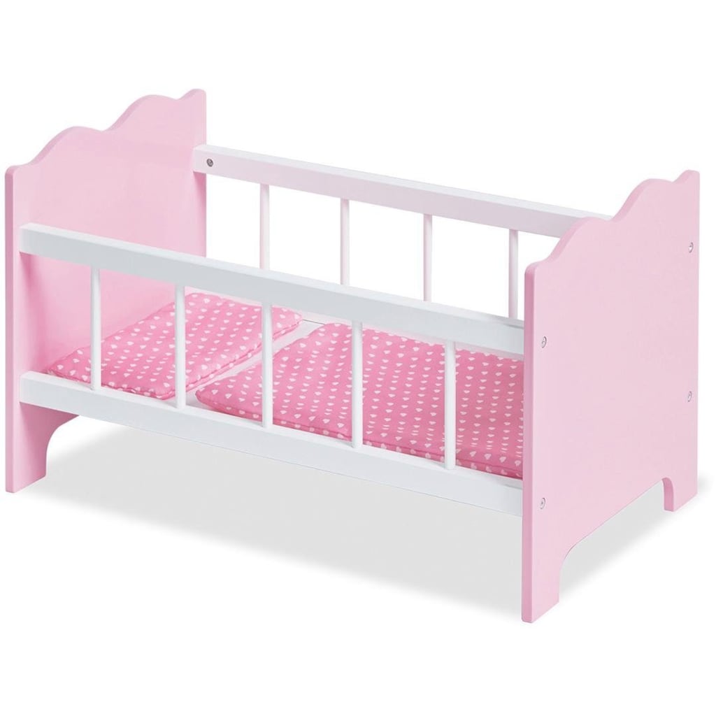 Pinolino® Puppenbett »Jasmin«, (Set, 4 tlg.)