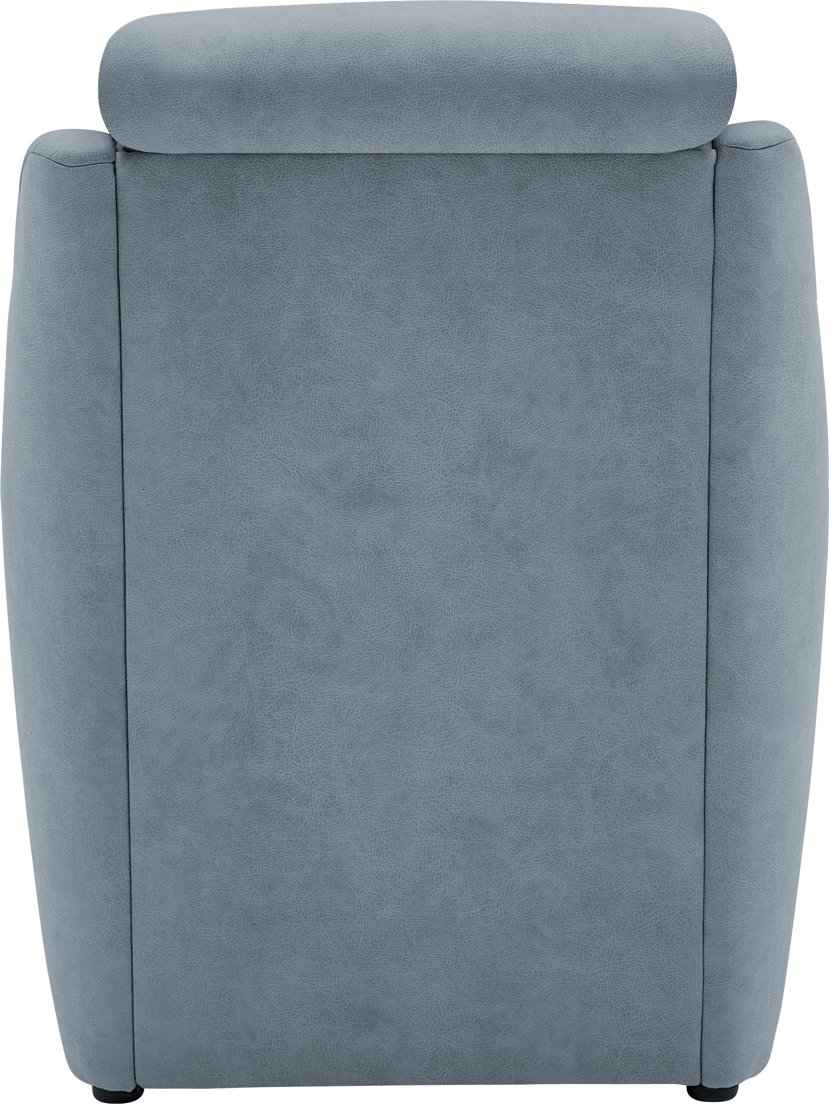 VILLA BECK Polstergarnitur »Lugano«, (Set, 3 tlg.), Kopfteilverstellung, in Sitzhöhe 49 cm, 3-Sitzer und 2x Sessel