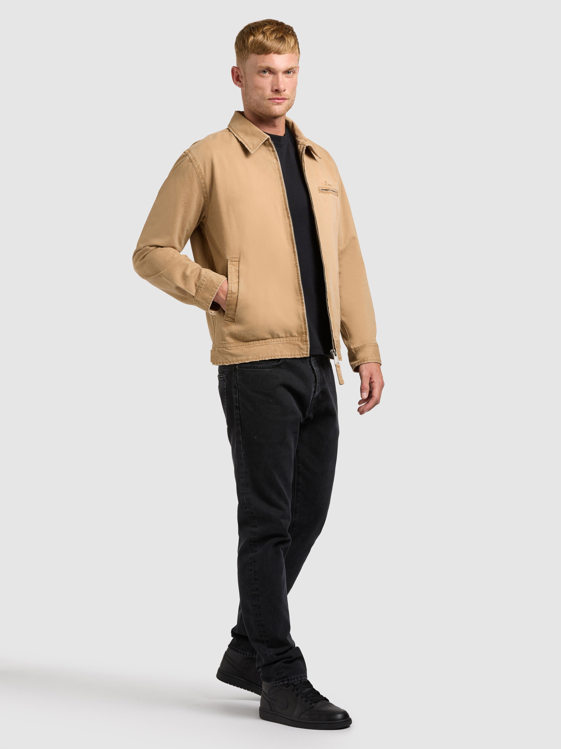 khujo Blouson »JANNO« ohne Kapuze