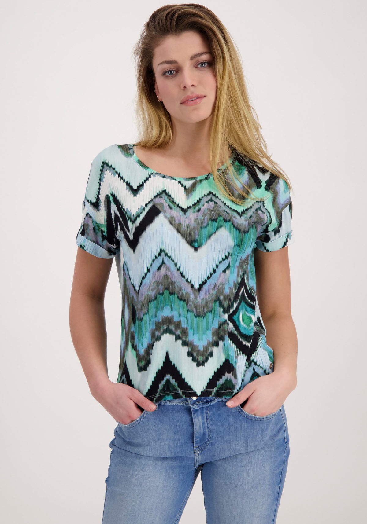 Monari T-Shirt »Shirt Ikat Allover« kaufen