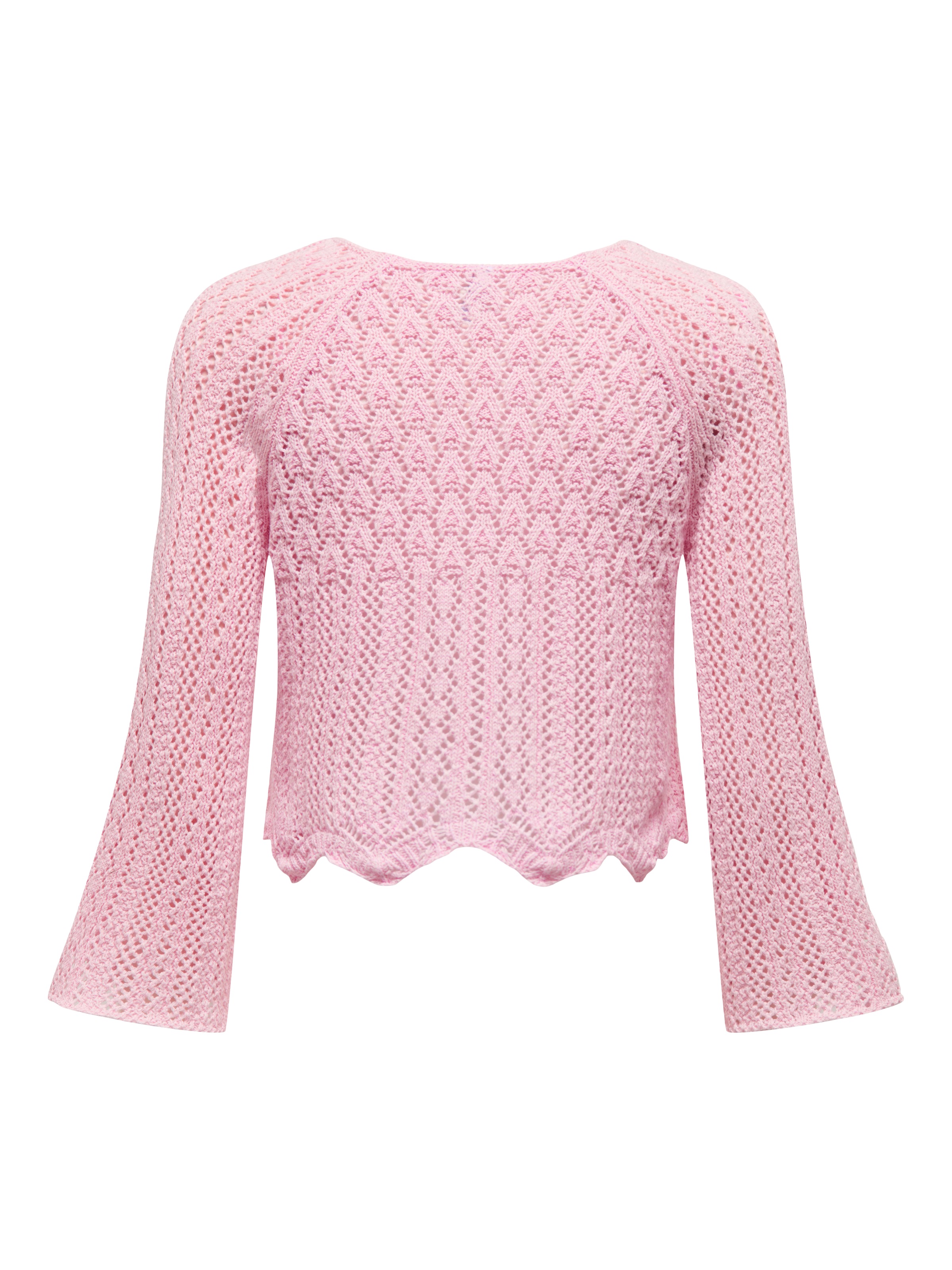 ONLY Rundhalspullover »ONLNOLA LIFE 3/4 PULLOVER KNT NOOS«
