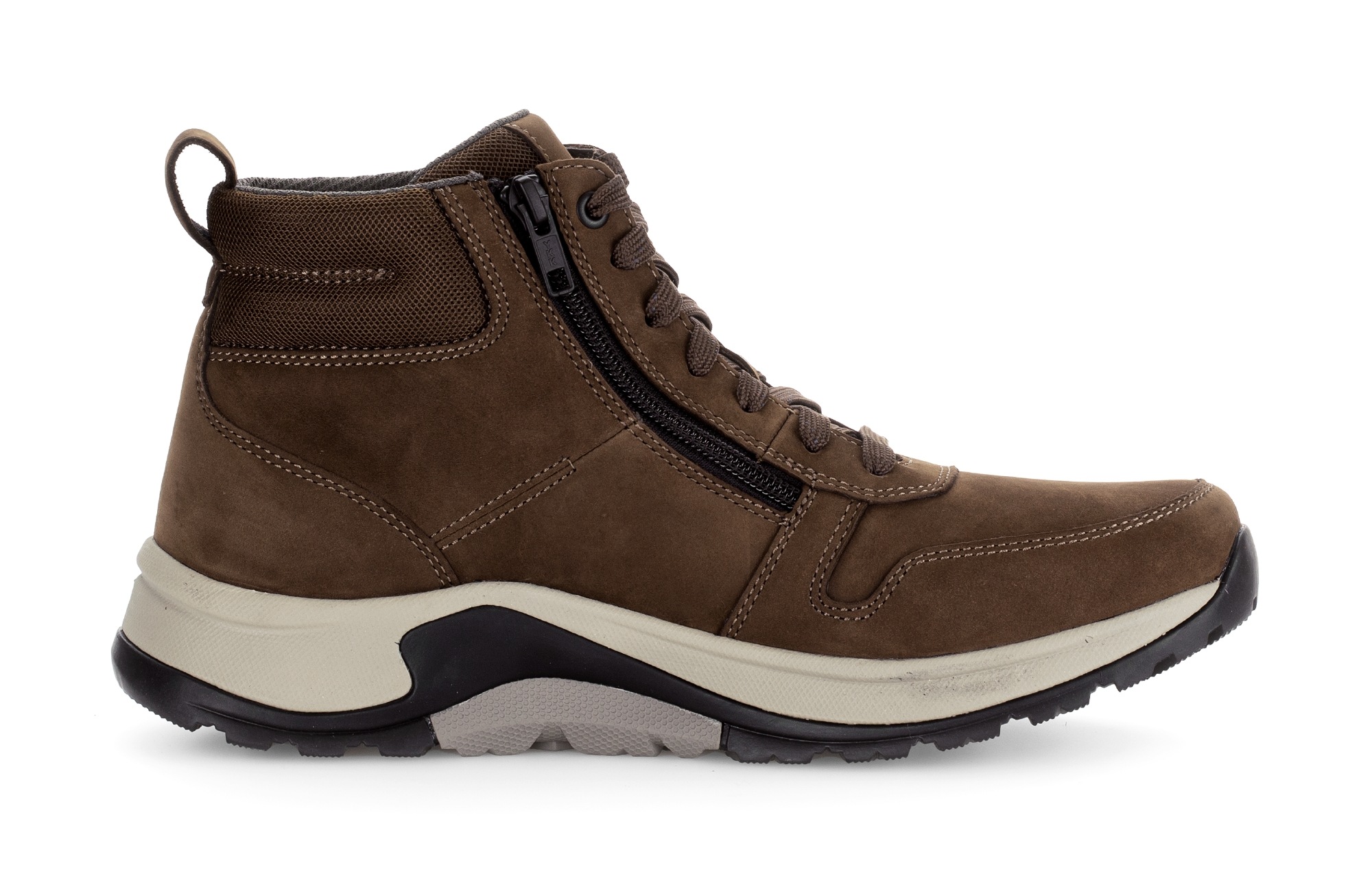 Gabor Rollingsoft Sneaker, Schnürboots, Komfortschuh in Bequemweite G (= weit)