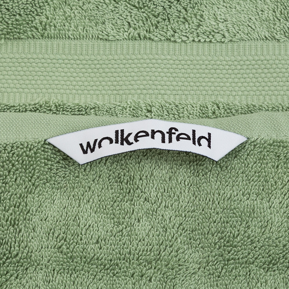 Wolkenfeld Handtuch Set »Premium Low-Twist Baumwolle 550 g/m² – 8-teilig mit Waschlappen« 8 tlg. Frottier 2 Badetücher, 2 Handtücher groß & 4 Waschlappen