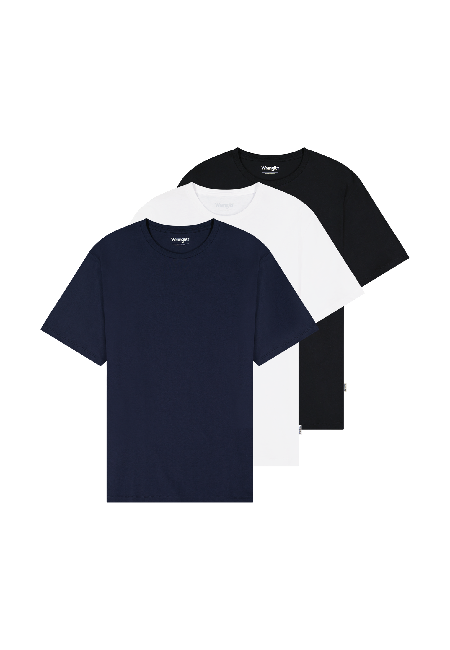 Wrangler T-Shirt "3 PACK TEE" Packung, 3 Stk. tlg. günstig online kaufen