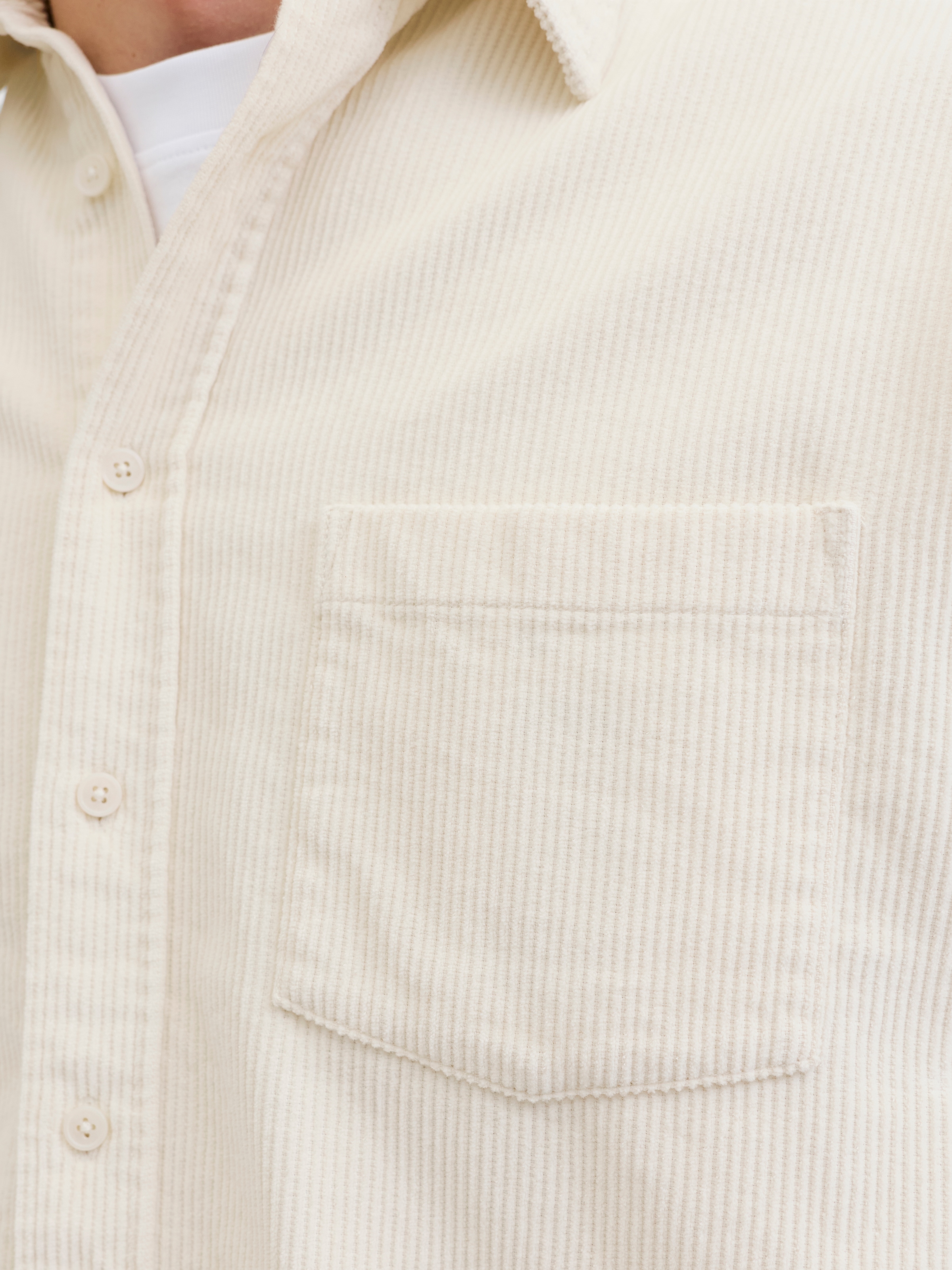 Jack & Jones Langarmhemd »JORINWOOD OVERSIZED CORD SHIRT LS«