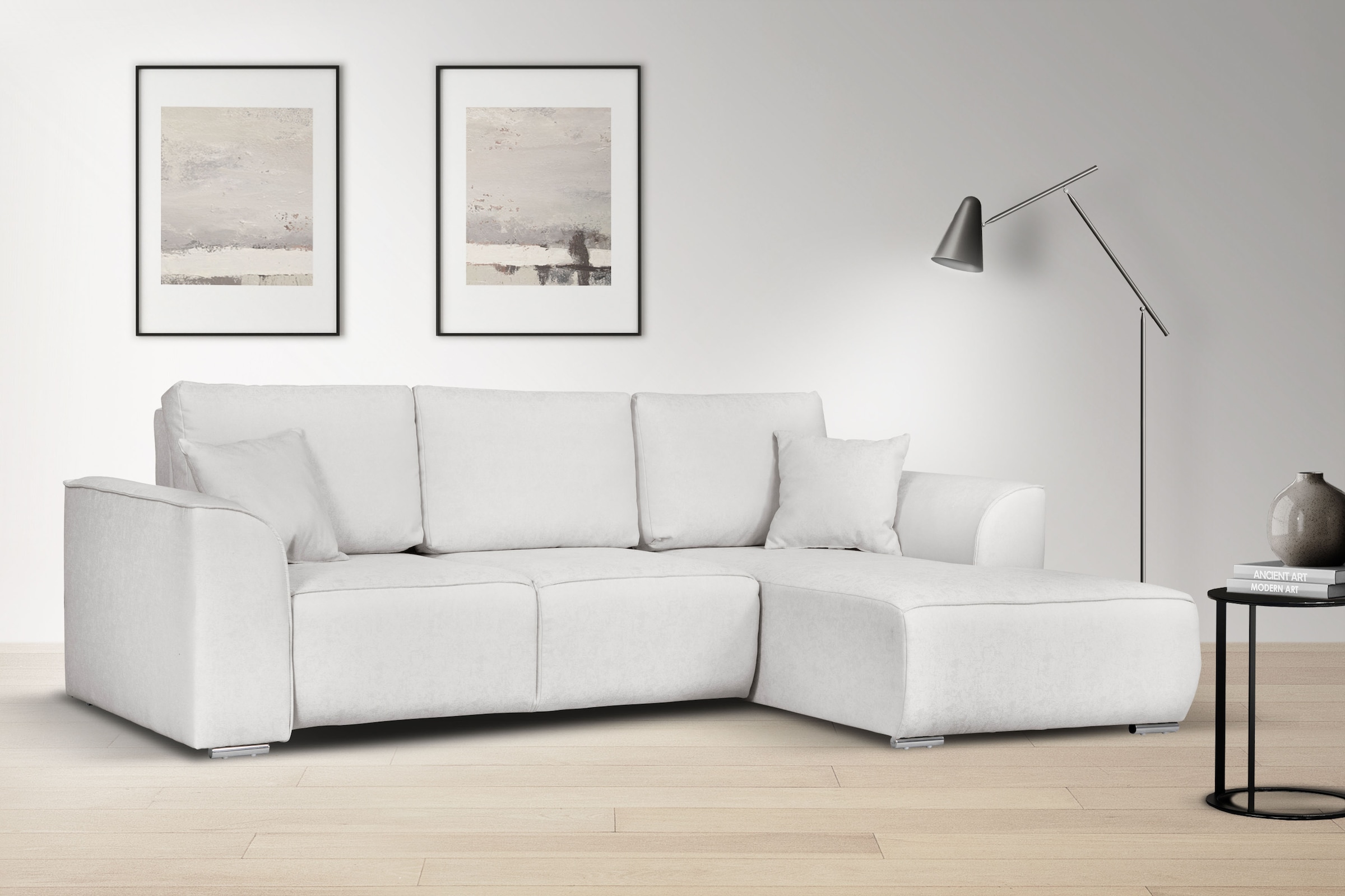 INOSIGN Ecksofa "BEATRICE optionale Schlafsofa mit Bettkasten, B/T/H: 265/1 günstig online kaufen