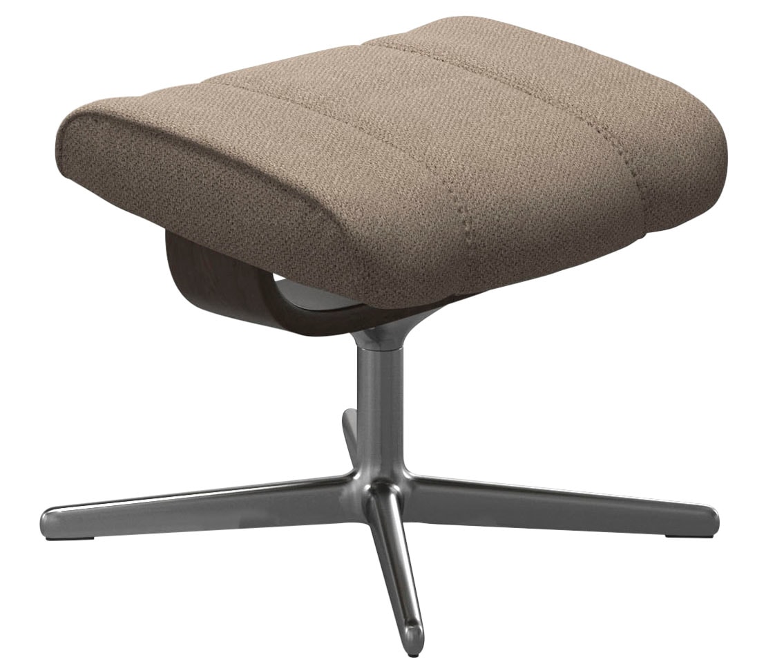 Stressless Fußhocker "Consul", mit Cross Base, Größe S, M & L, Holzakzent Wenge