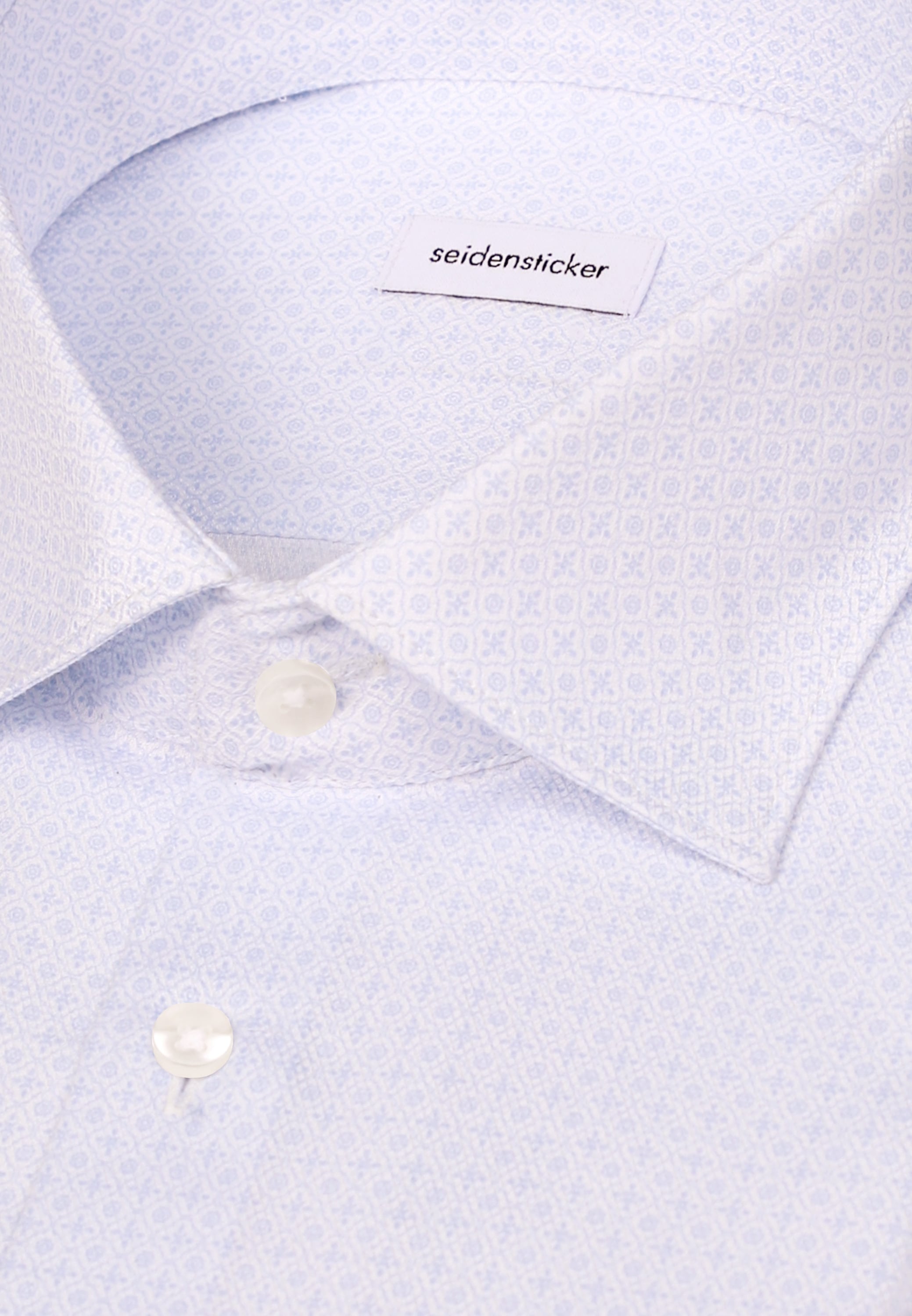 seidensticker Businesshemd »Schwarze Rose« Regular 1/1 Extra lang Kentkragen Druck