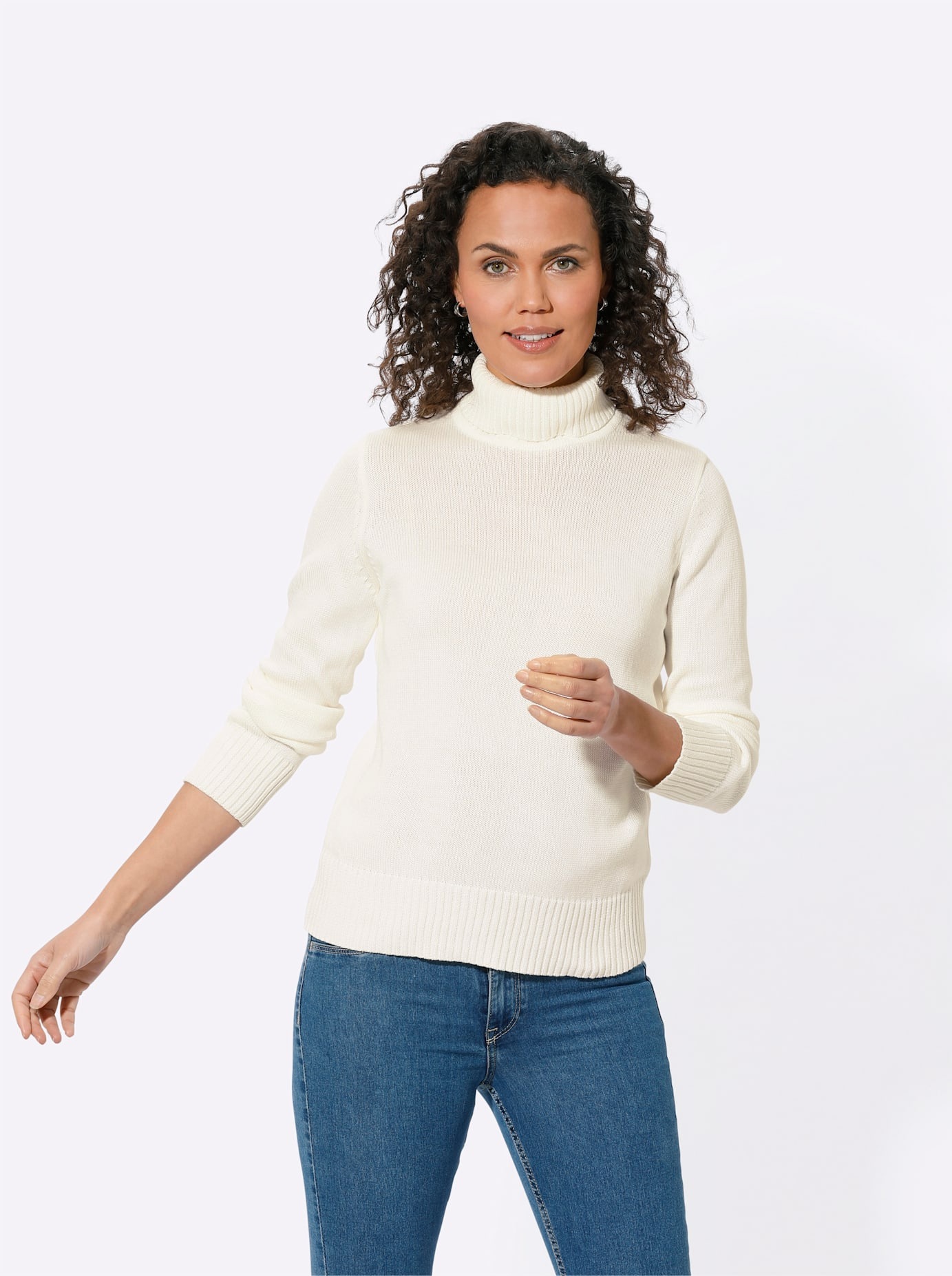 Casual Looks Rollkragenpullover "Pullover" günstig online kaufen