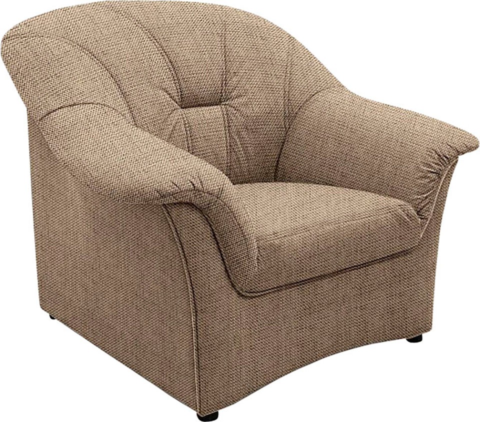 DOMO collection Sessel "Papenburg zeitlose Rückensteppung, elegante Armlehn günstig online kaufen