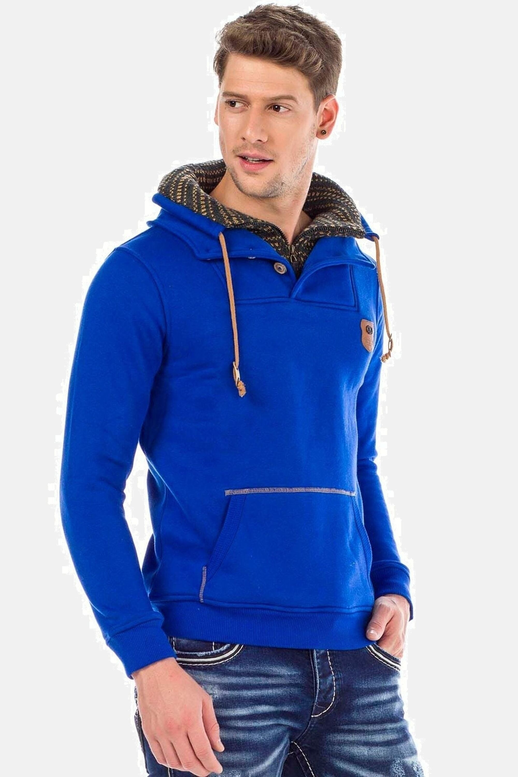 Cipo & Baxx Sweatshirt »Pullover«, im coolen Look, C-44200