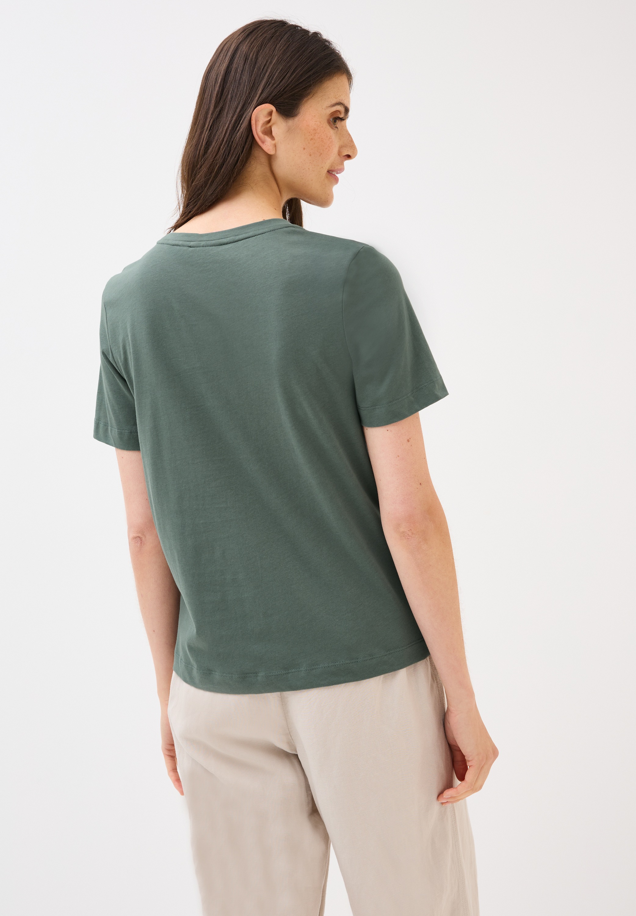 Cecil T-Shirt, aus reiner Baumwolle günstig online kaufen