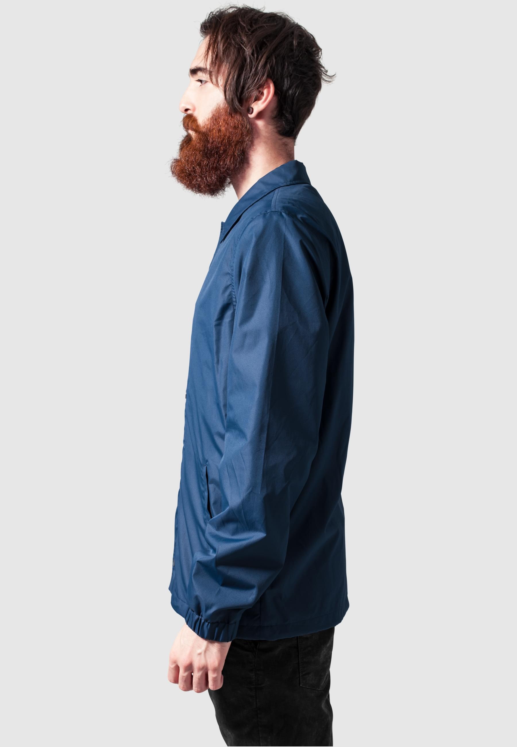 URBAN CLASSICS Allwetterjacke »Urban Classics Herren Coach Jacket«, (1 St.), ohne Kapuze