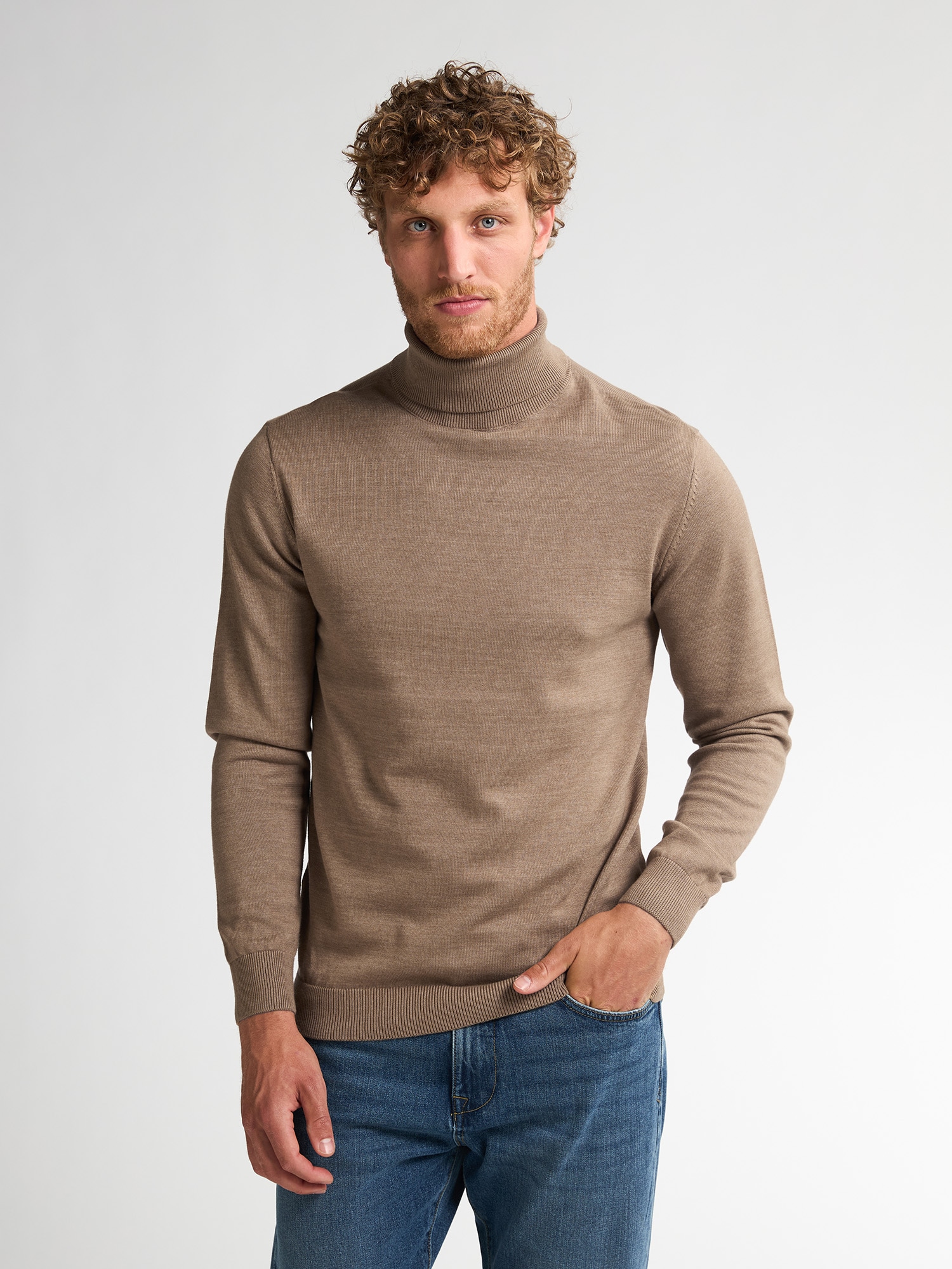 Petrol Industries Rollkragenpullover "Men Knitwear Collar Basi", Pflegeleic günstig online kaufen