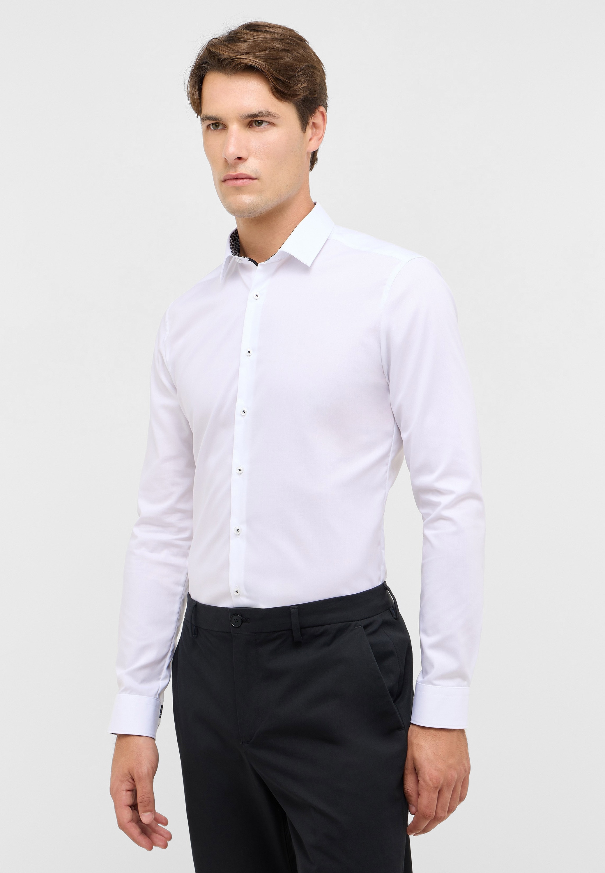 Eterna Langarmhemd "SUPER SLIM" NON IRON (bügelfrei) günstig online kaufen