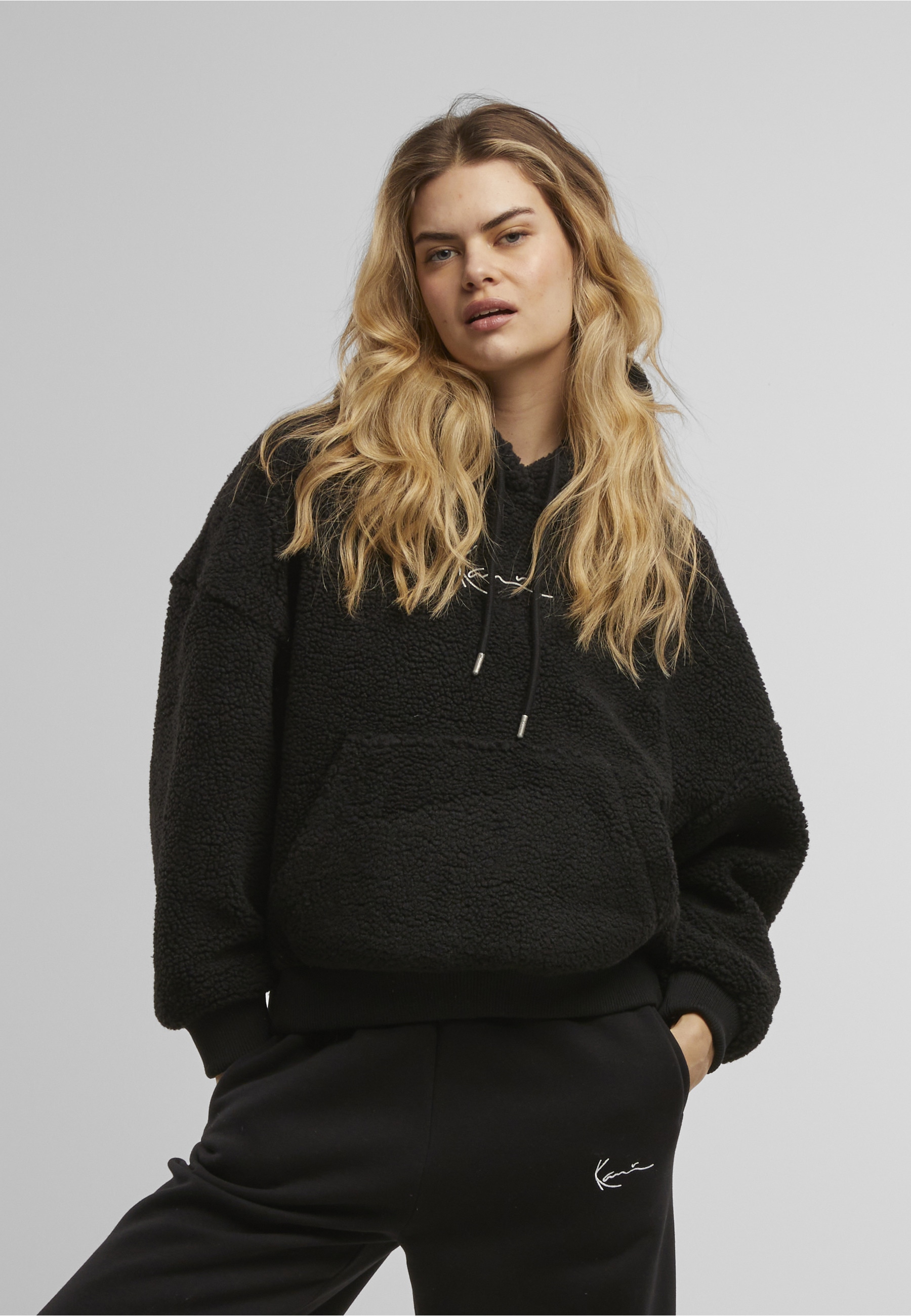 Karl Kani Kapuzensweatshirt »Karl Kani KK Metal Signature Teddy Os Hoodie«
