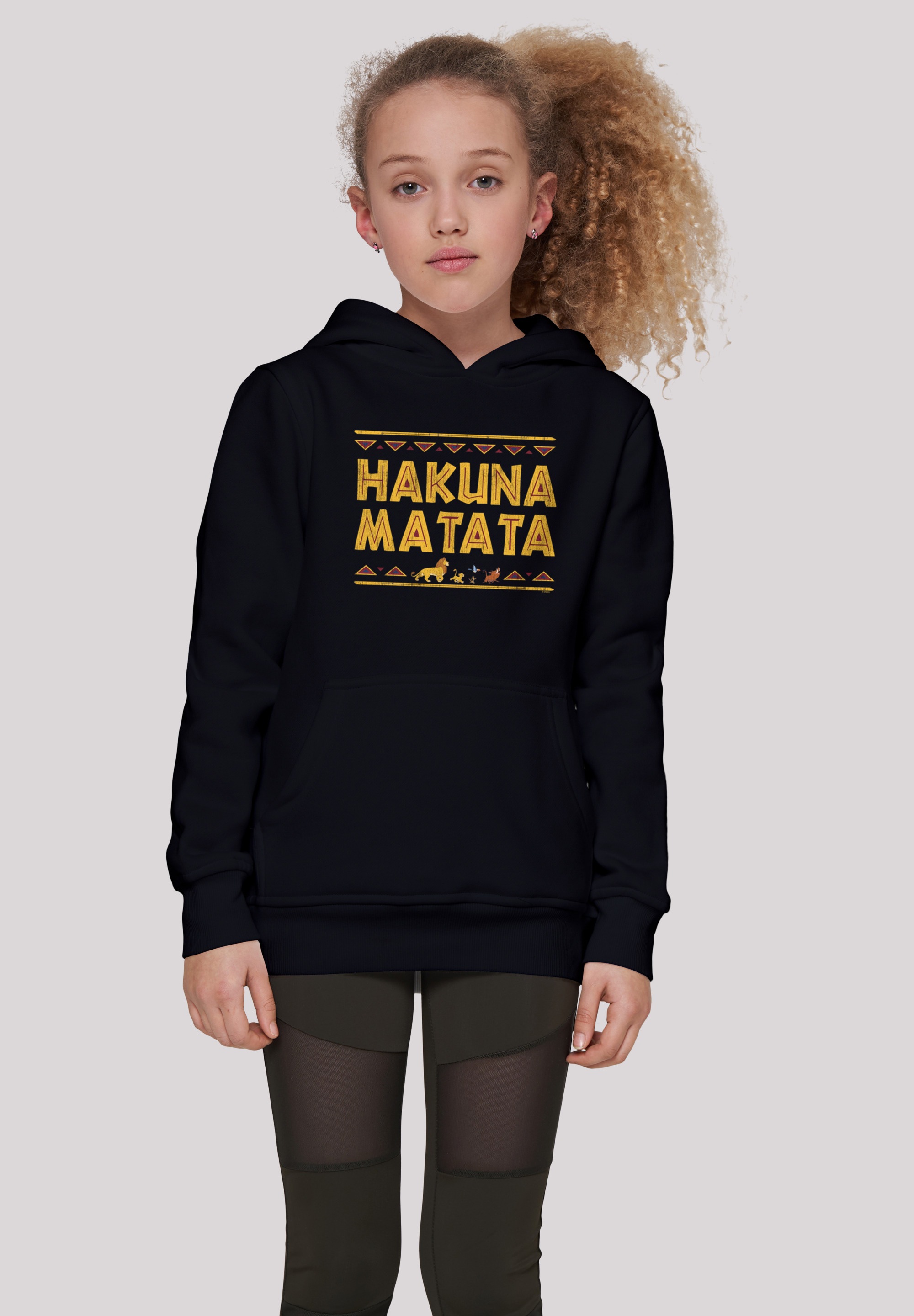 »Disney Print Lion F4NT4STIC online King«, | Matata Löwen der The bestellen König Hakuna BAUR Kapuzenpullover