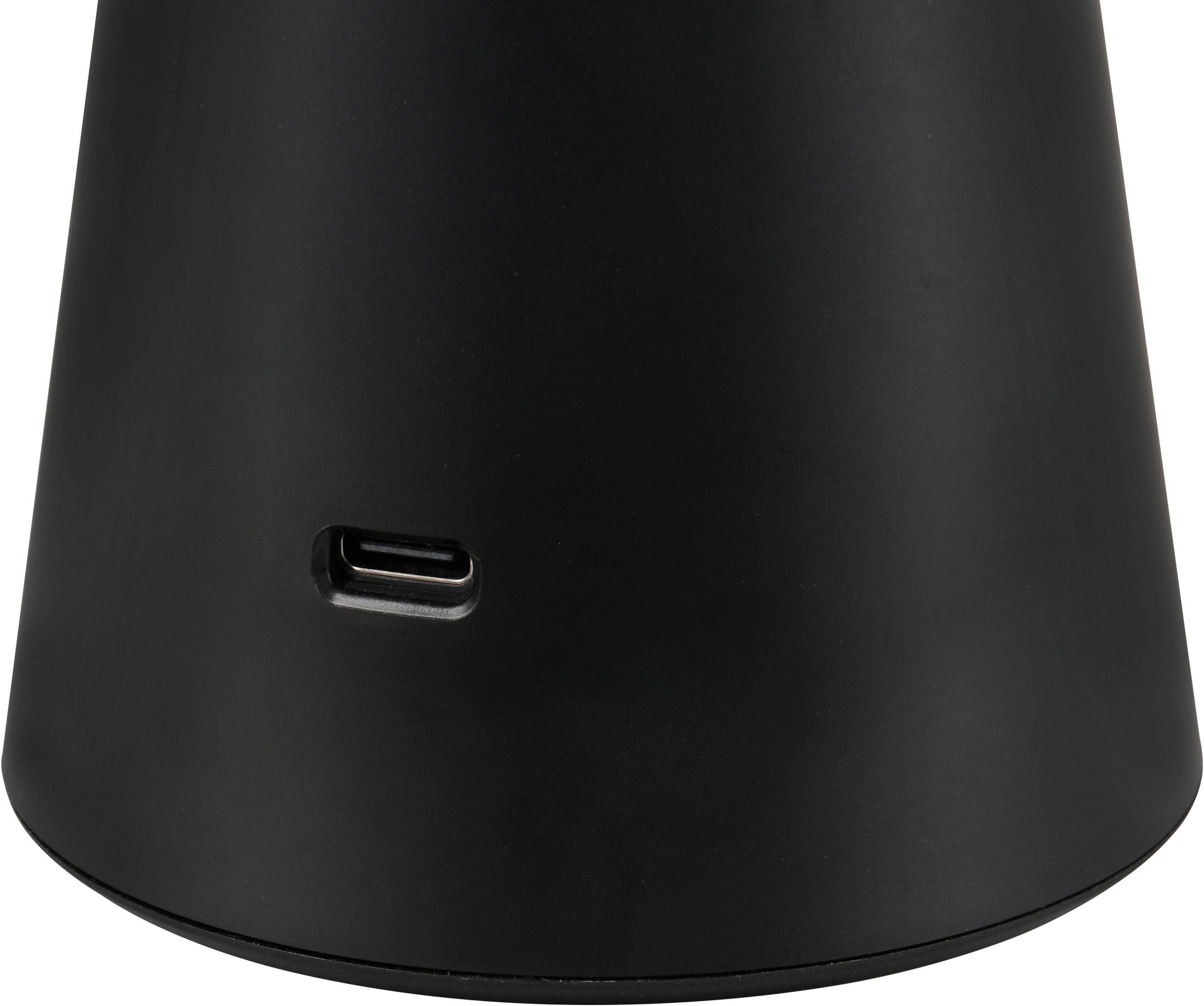 REALITY Leuchten LED Tischleuchte »TORREZ« LED-Board 1 Stk. warmweiß - kaltweiß in-Outdoor Akku Tischlampe mit USB-C, dimmbar, Lichtfarbe einstellbar