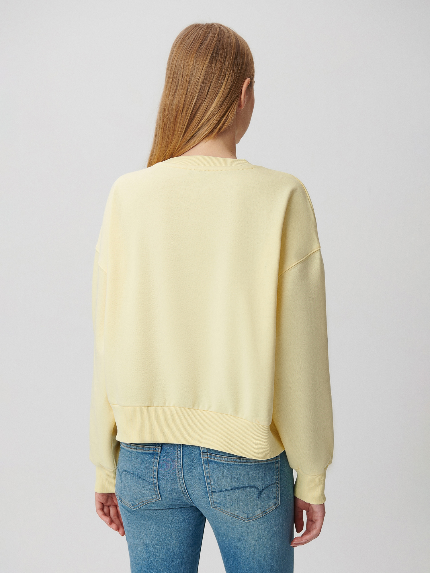 Mavi Rundhalspullover »CREW NECK SWEATSHIRT«, Sweatshirt cropped