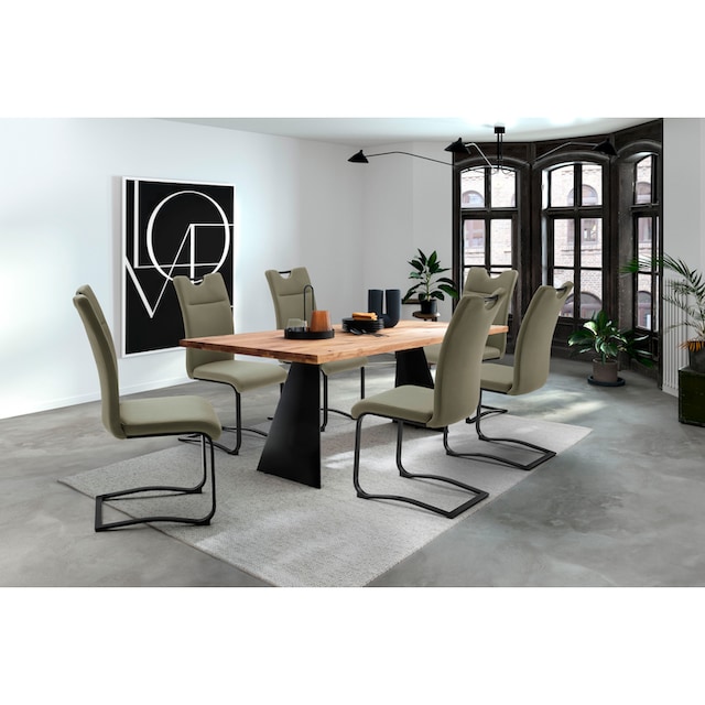MCA furniture Esstisch »Goa«, Massivholz Tisch, Esstisch in Wildeiche Massiv  FSC-Zertifiziert kaufen | BAUR