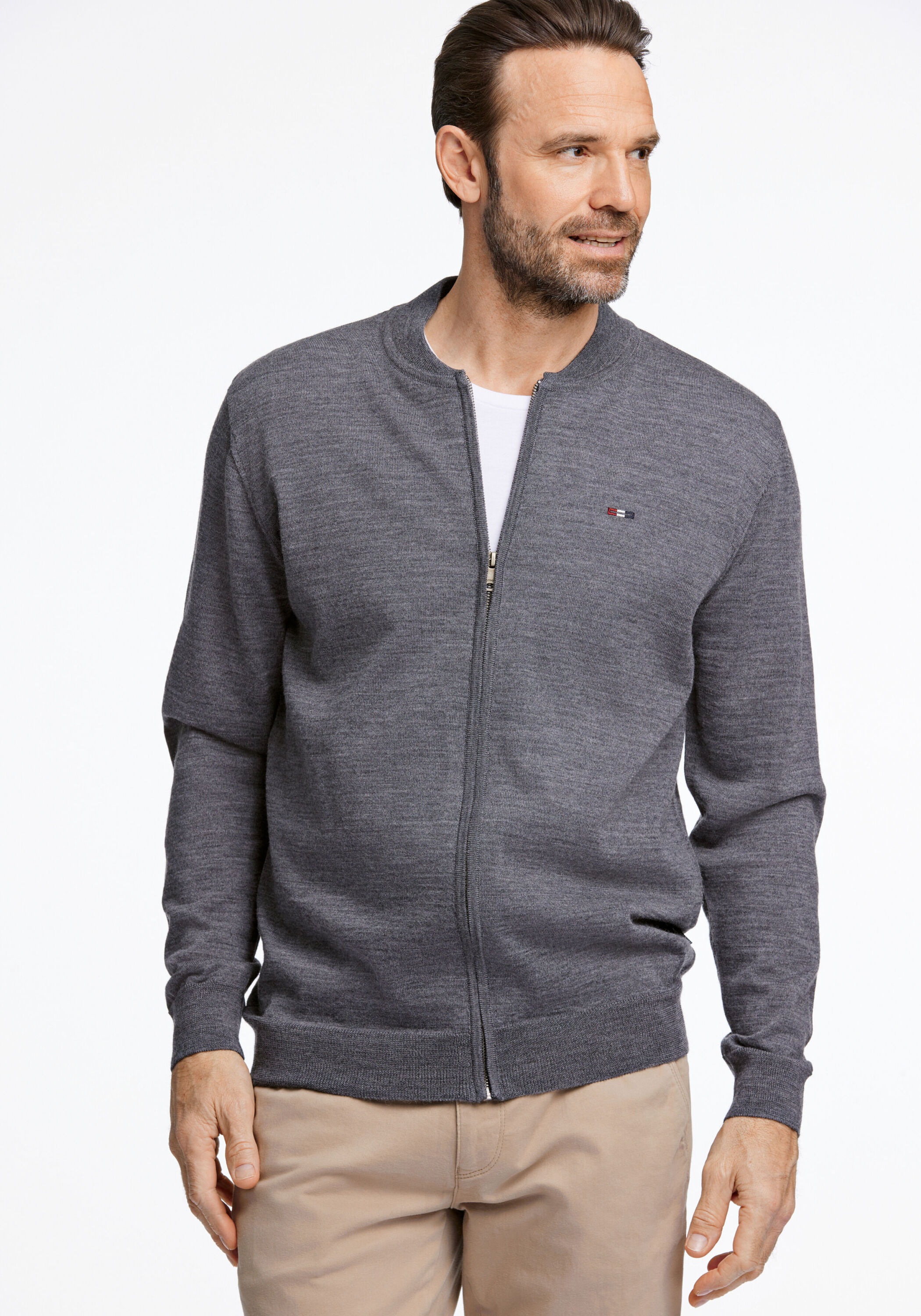 BISON Strickjacke "BISON Cardigan" günstig online kaufen