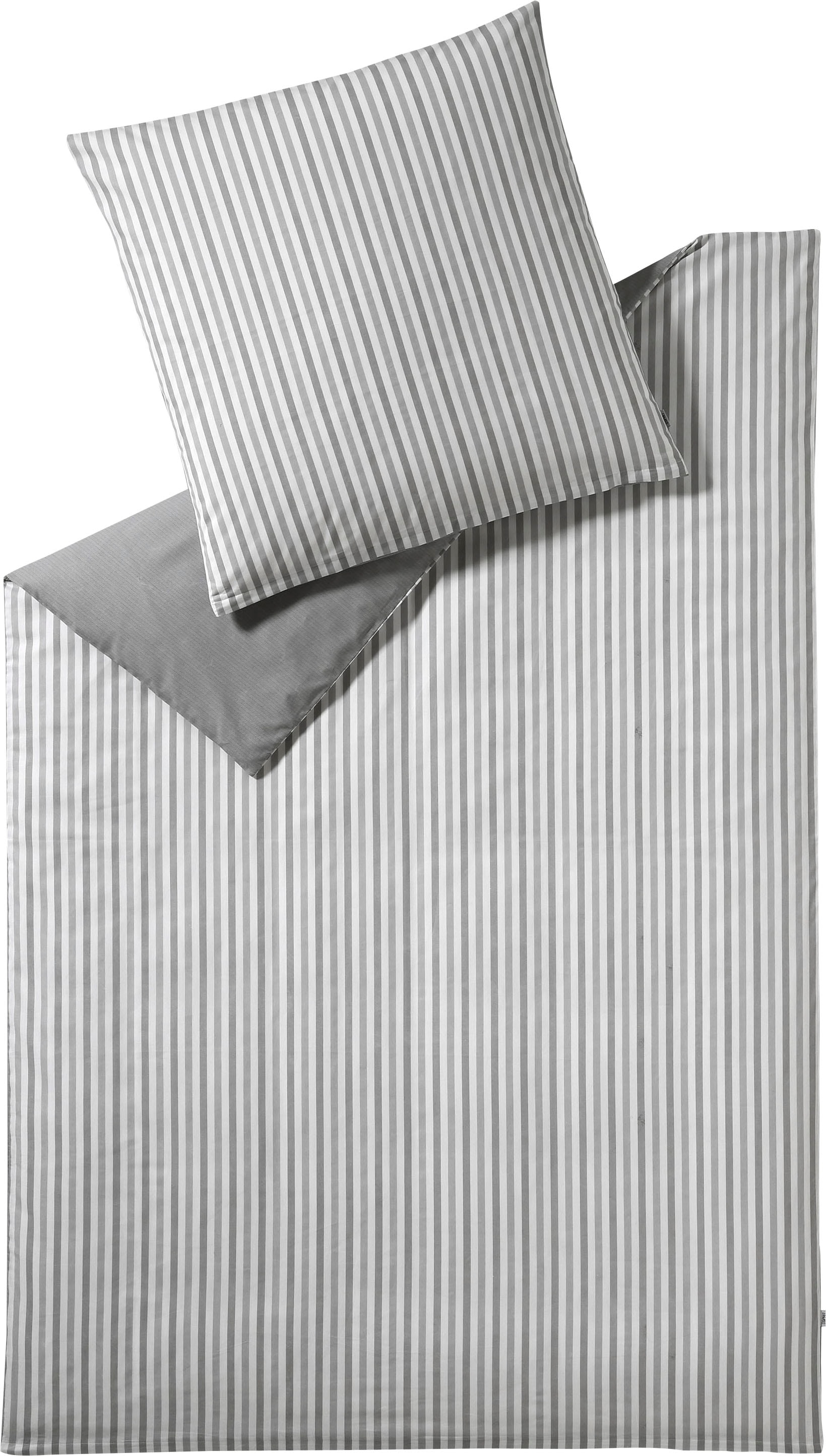 Esprit Wendebettwäsche "Herringbone" 3 Stk. mit Fischgrät-Muster