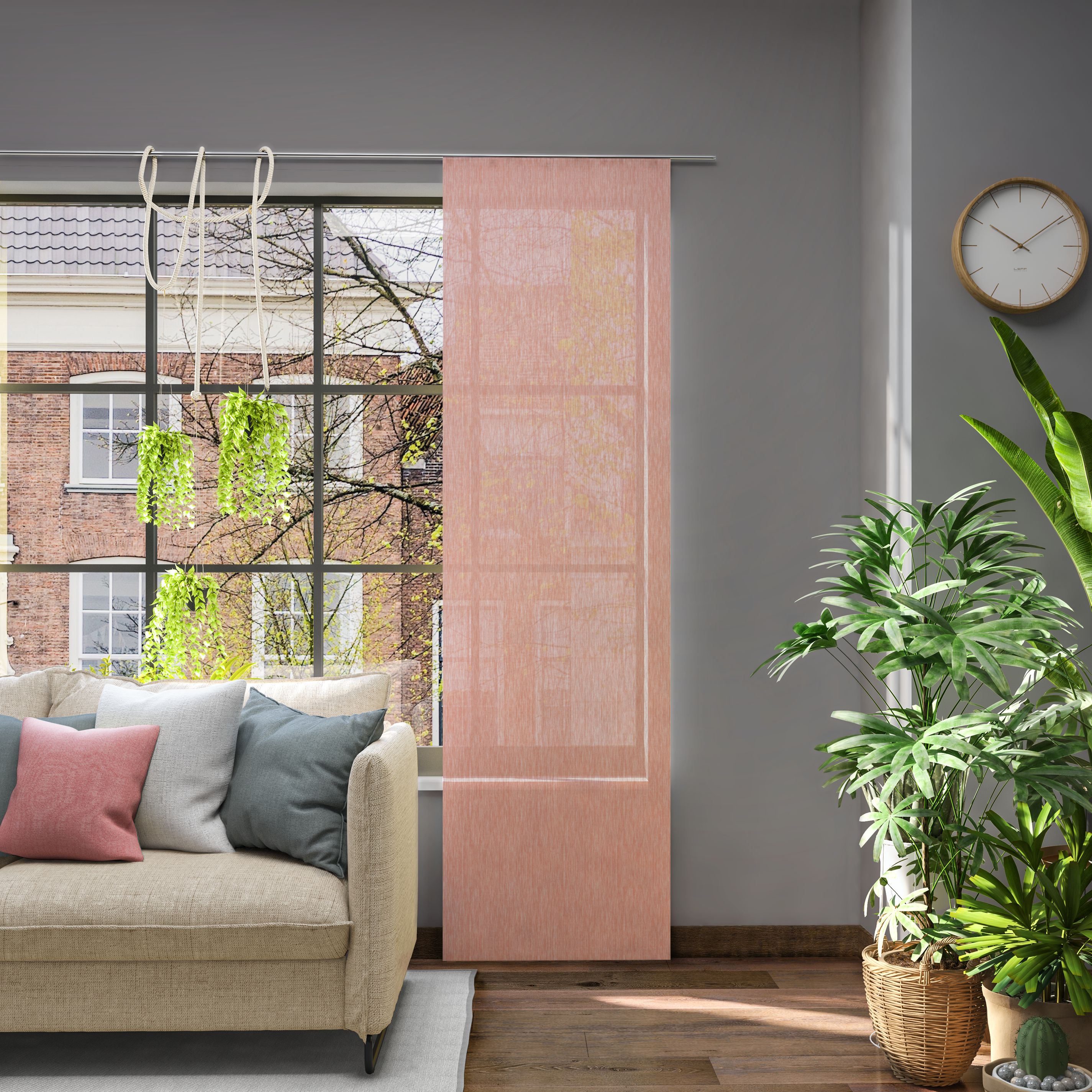 Neutex for you Schiebegardine "Libre-ECO" Paneelwagen 1 Stk. tlg. 60 x 245 cm (B x H)