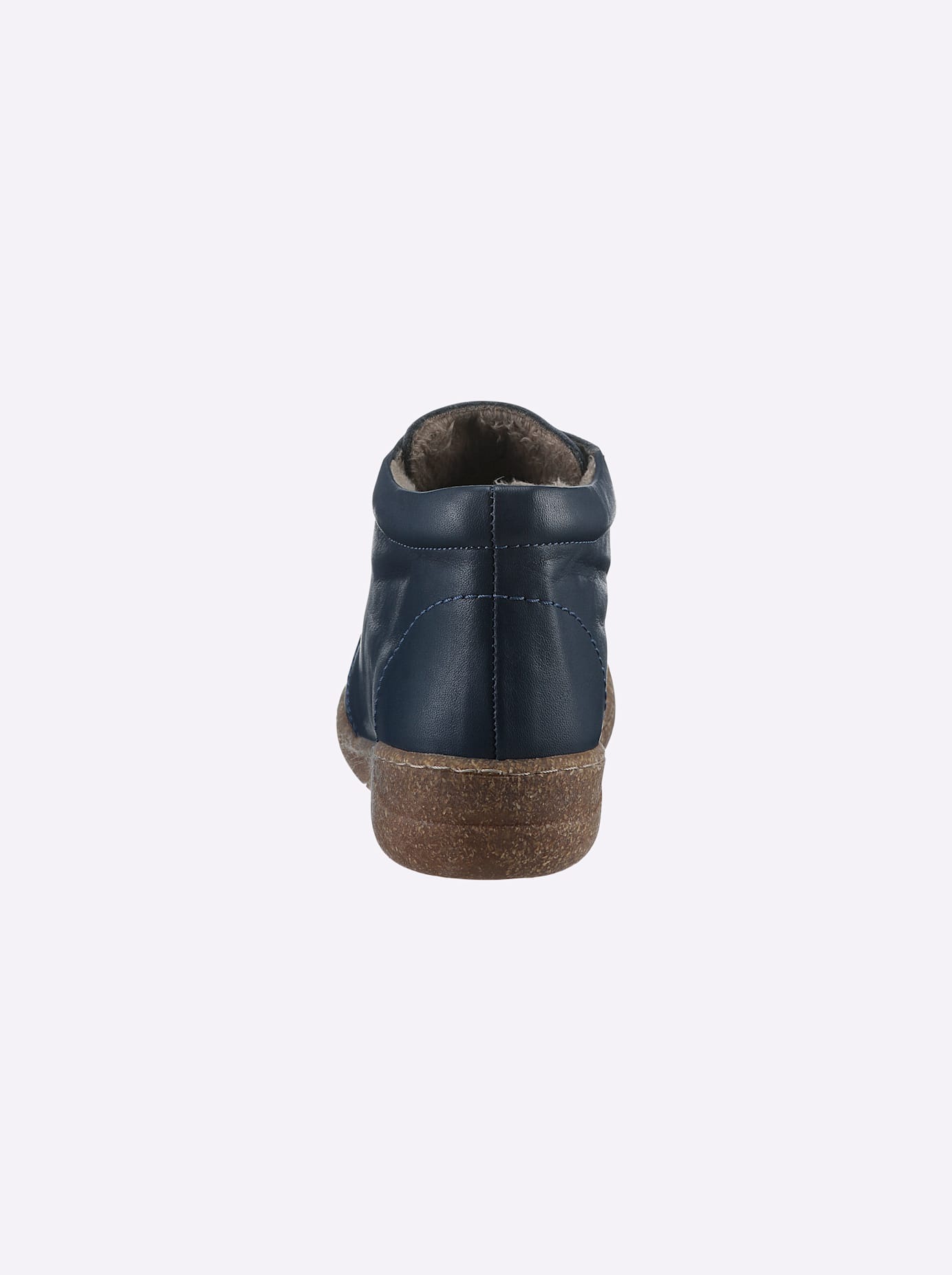 Stiefelette CASUAL LOOKS, Damen, Gr. 37, blau (jeansblau), Glattleder, Schuhe Stiefelette 3