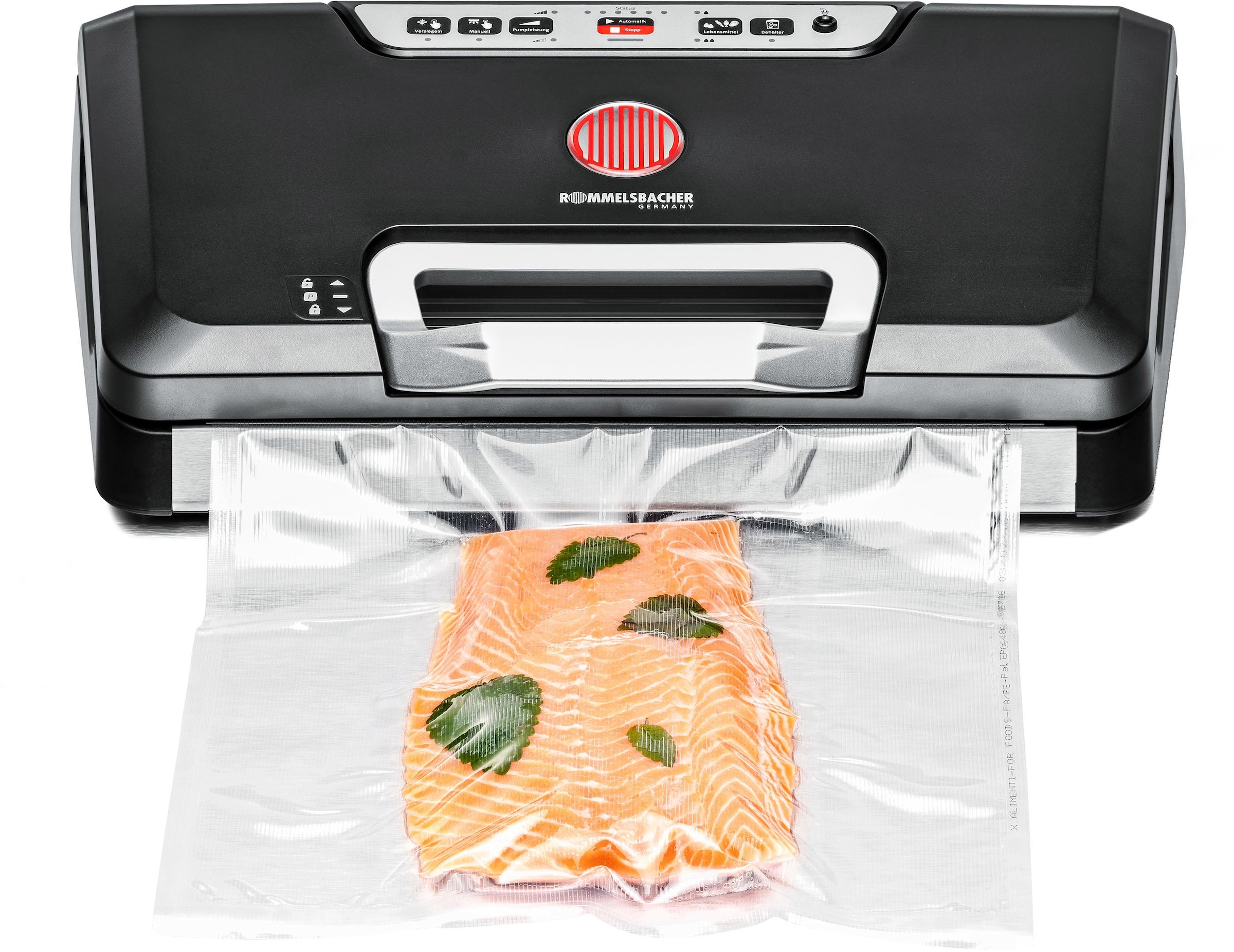 Rommelsbacher Vakuumierer "VAC 485" Rollenbreite 30 cm 140 W Einhand-Bedien günstig online kaufen
