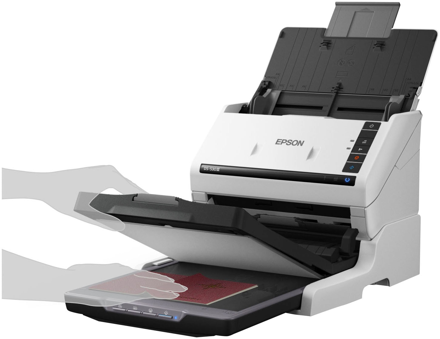 Epson Multifunktionsdrucker »EPSON WorkForce DS-530III scanner«