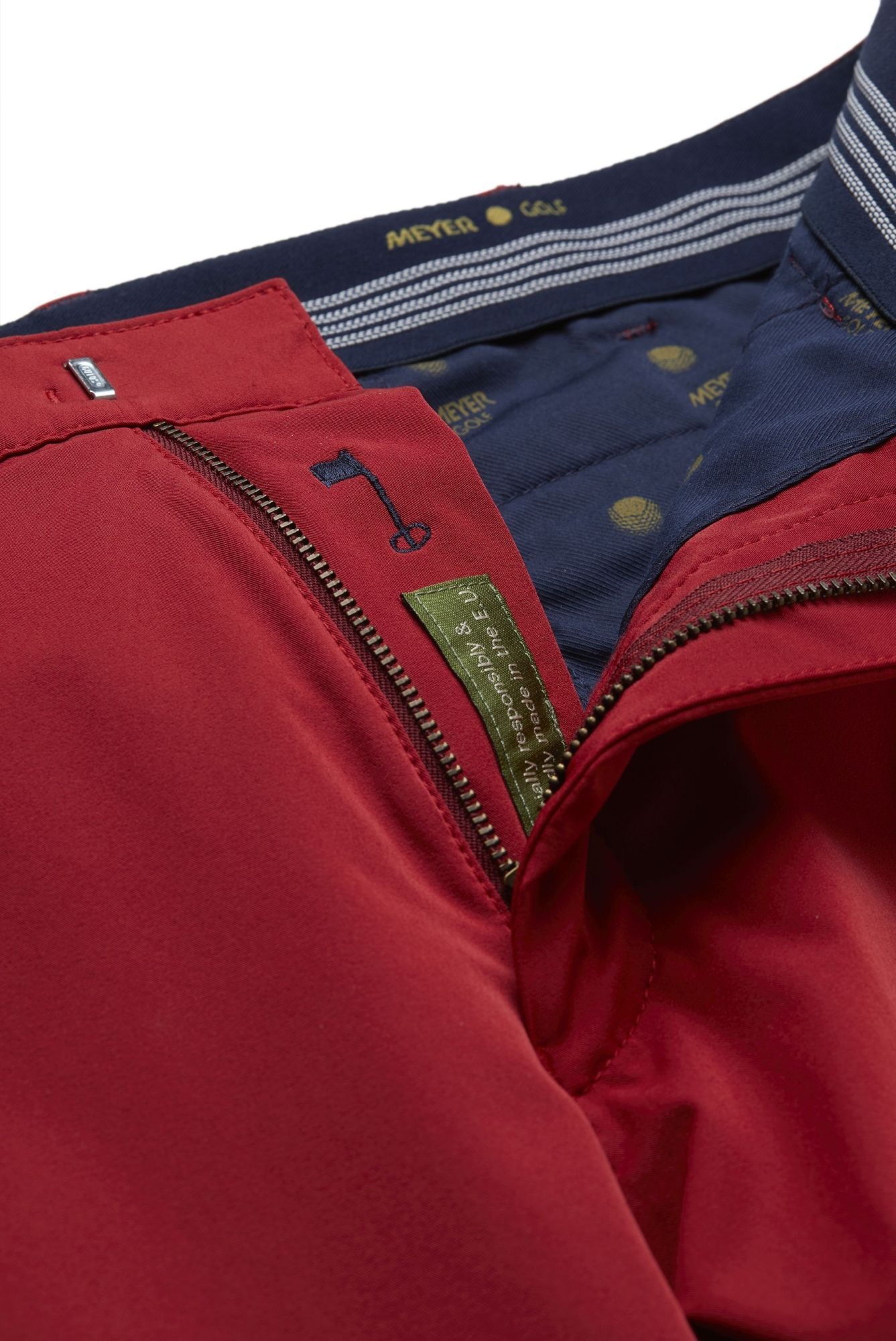 MEYER Chinos »Augusta«  mit Silikon-Stopper, aus der Golf Serie