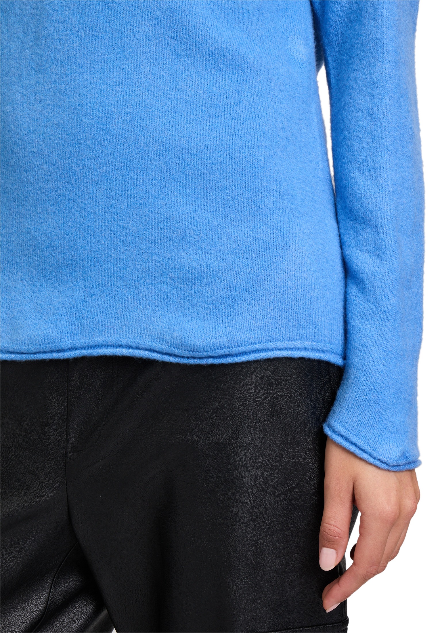 Cartoon Strickpullover »Cartoon Damen Strickpullover mit Rundhalsausschnitt«, (1 tlg.), Struktur