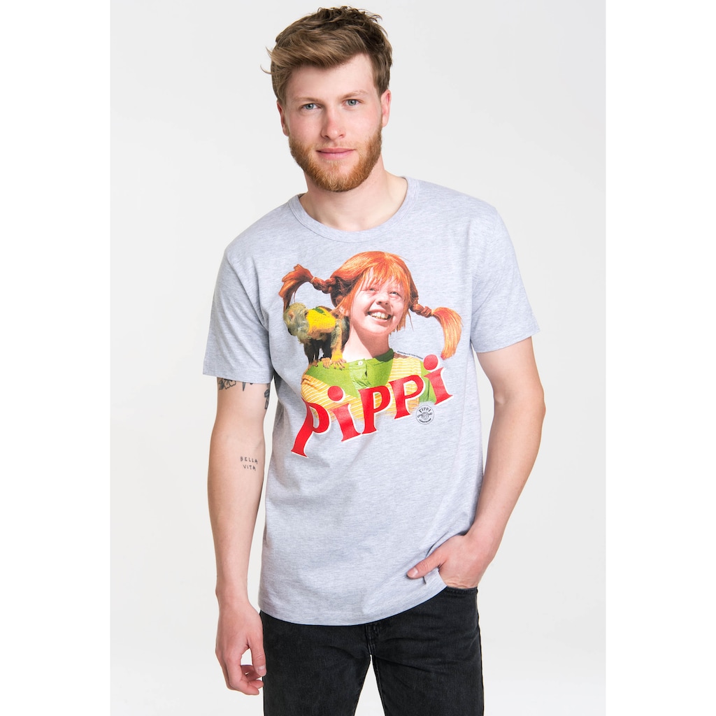 LOGOSHIRT T-Shirt »Pippi Langstrumpf - Äffchen Herr Nilsson«